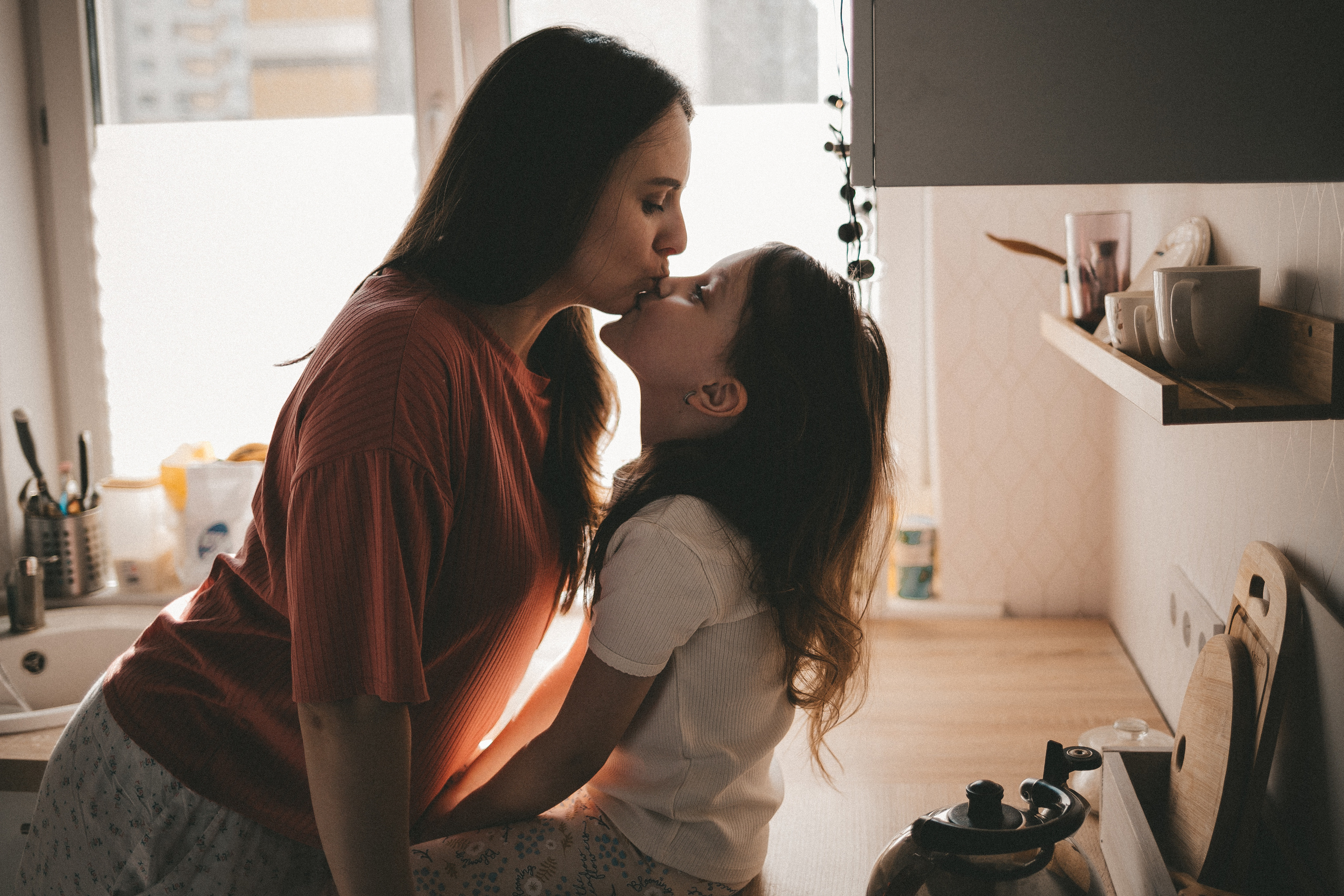 Дома с мамой. Фотограф Нижний Новгород