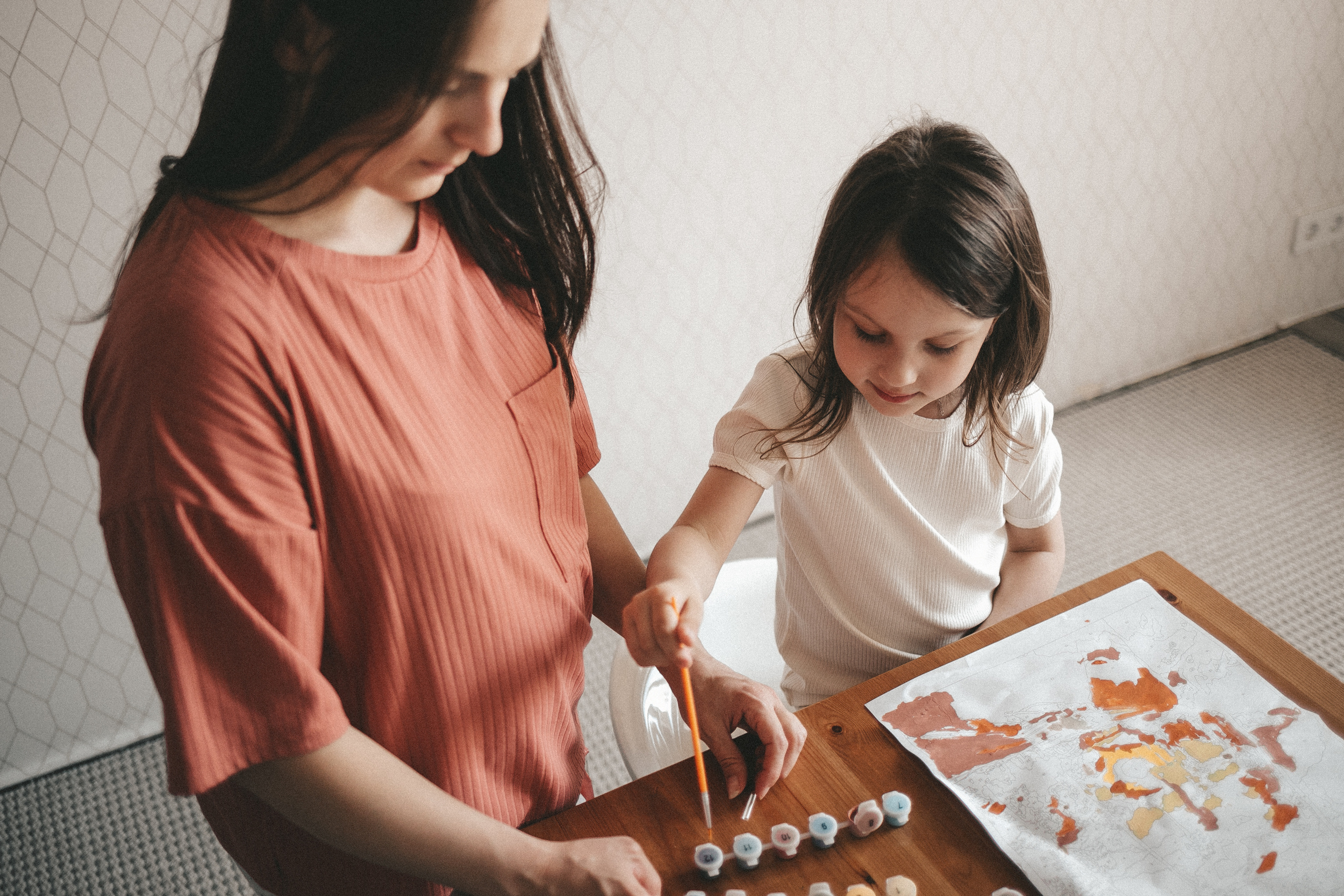 Дома с мамой. Фотограф Нижний Новгород