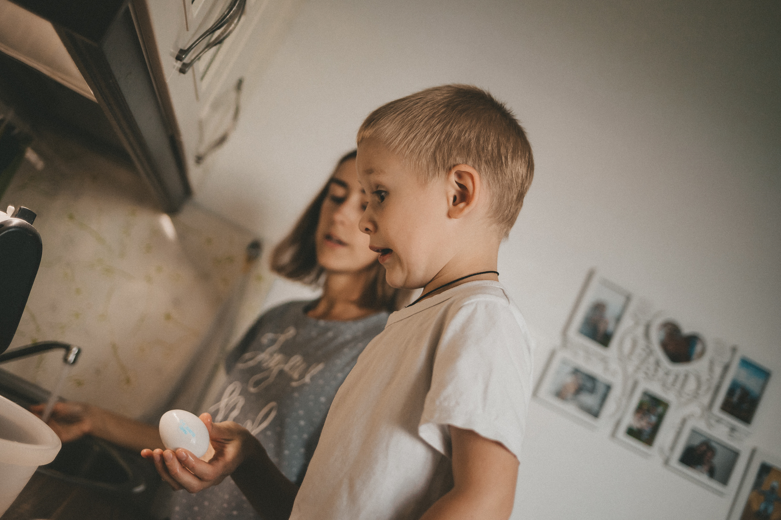 Печём пирог для папы. Фотограф Нижний Новгород