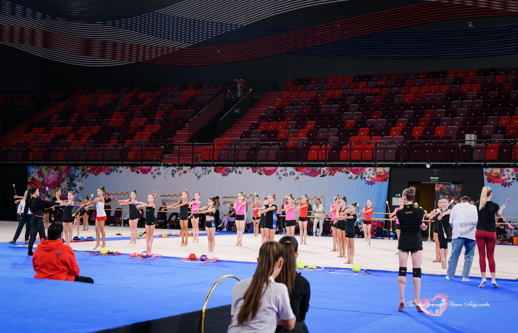 Мастер класс Ирины Винер — Дворец художественной гимнастики Лужники