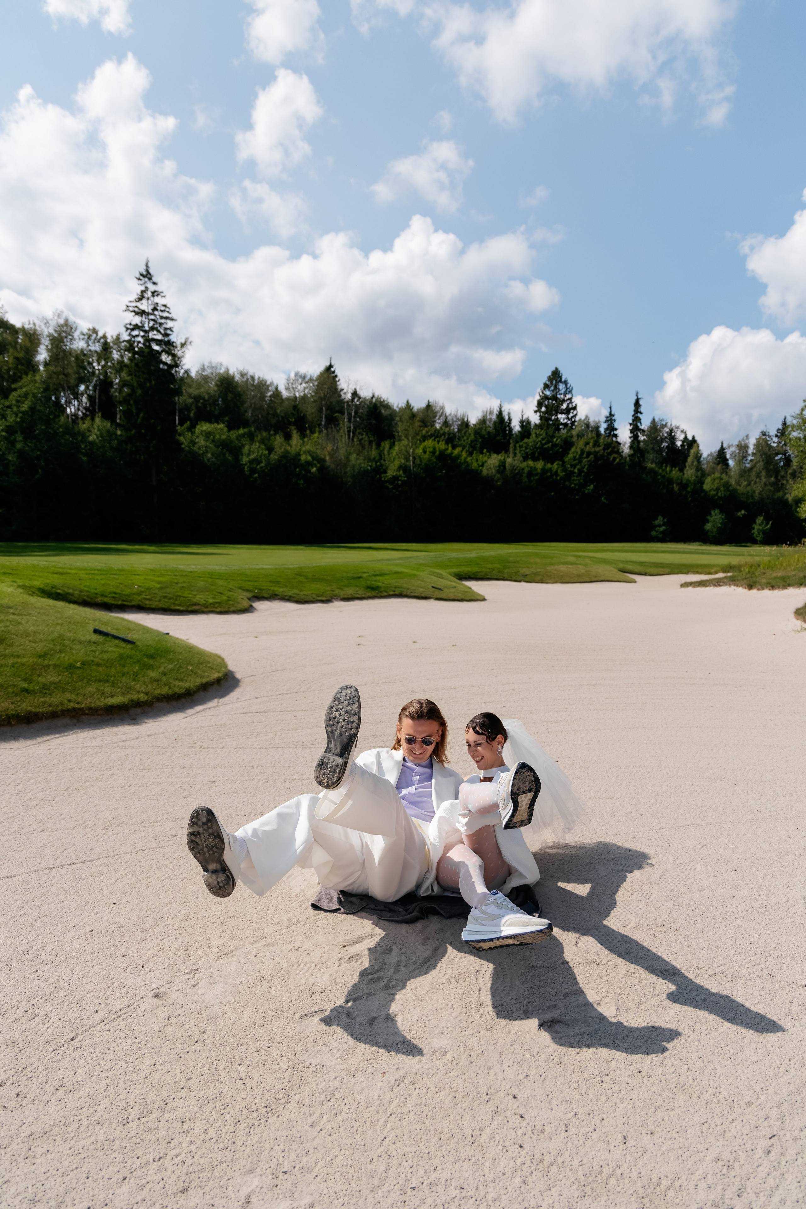 Целеево. Игра в гольф