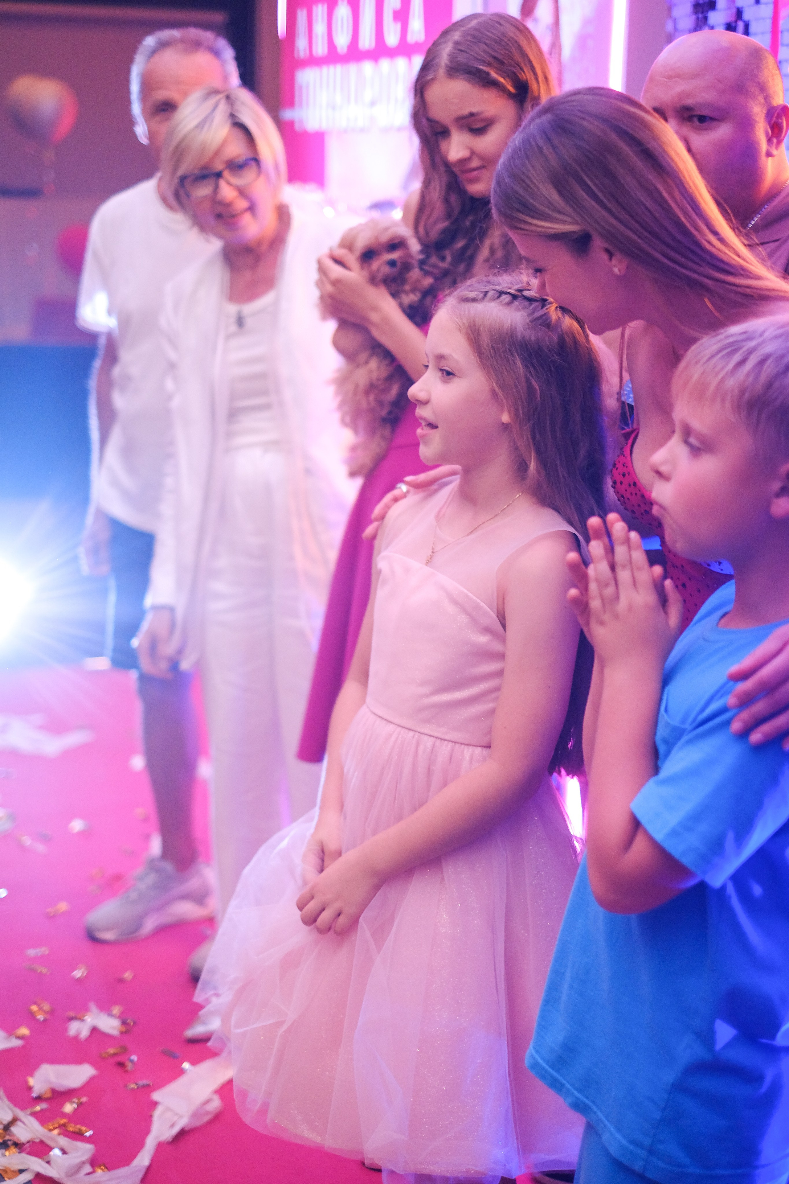 День рождения Анфисы. Семейный детский ньюборн фотограф в Москве Марта Петрова