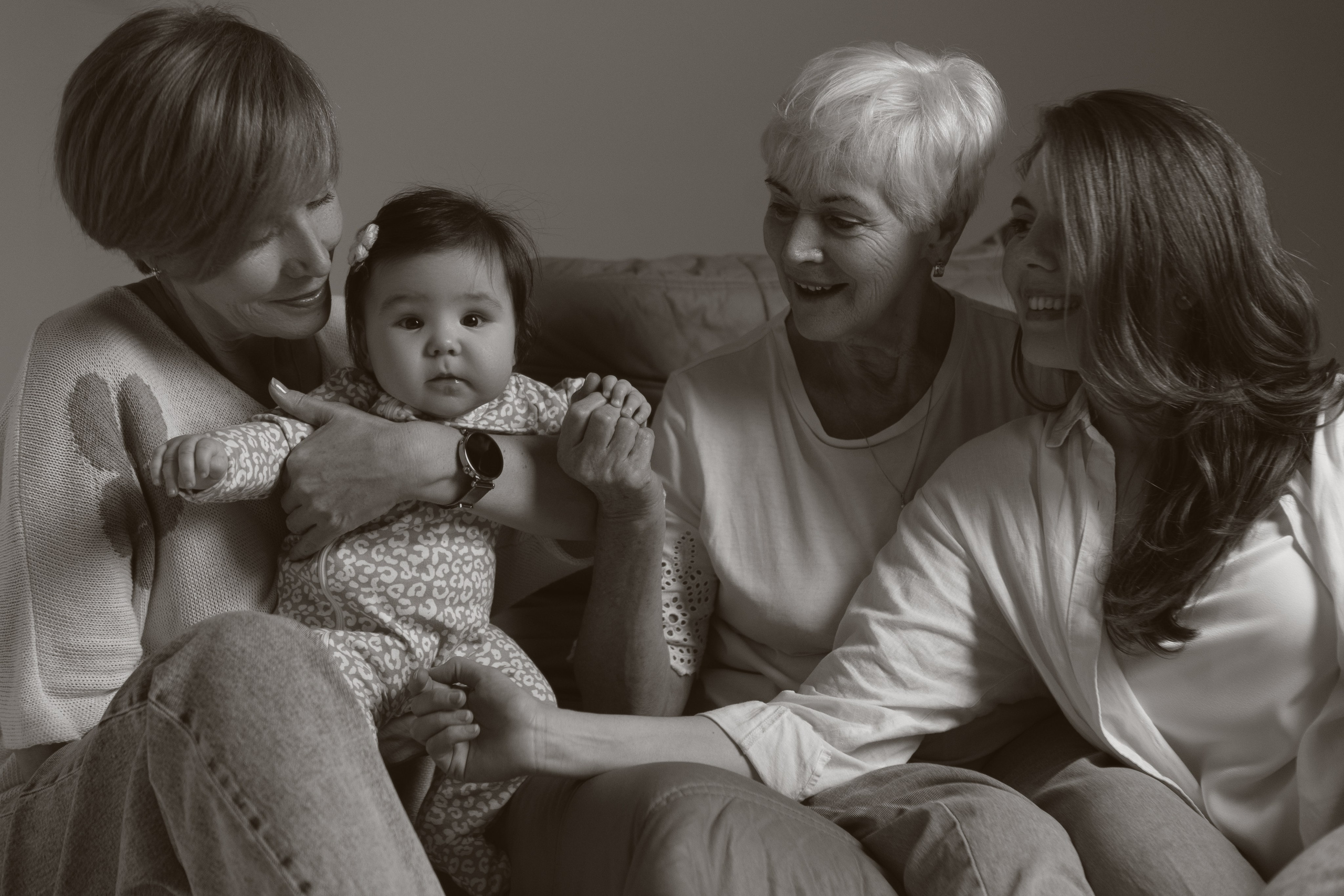 4 поколения. Фотограф Алина Кучумова