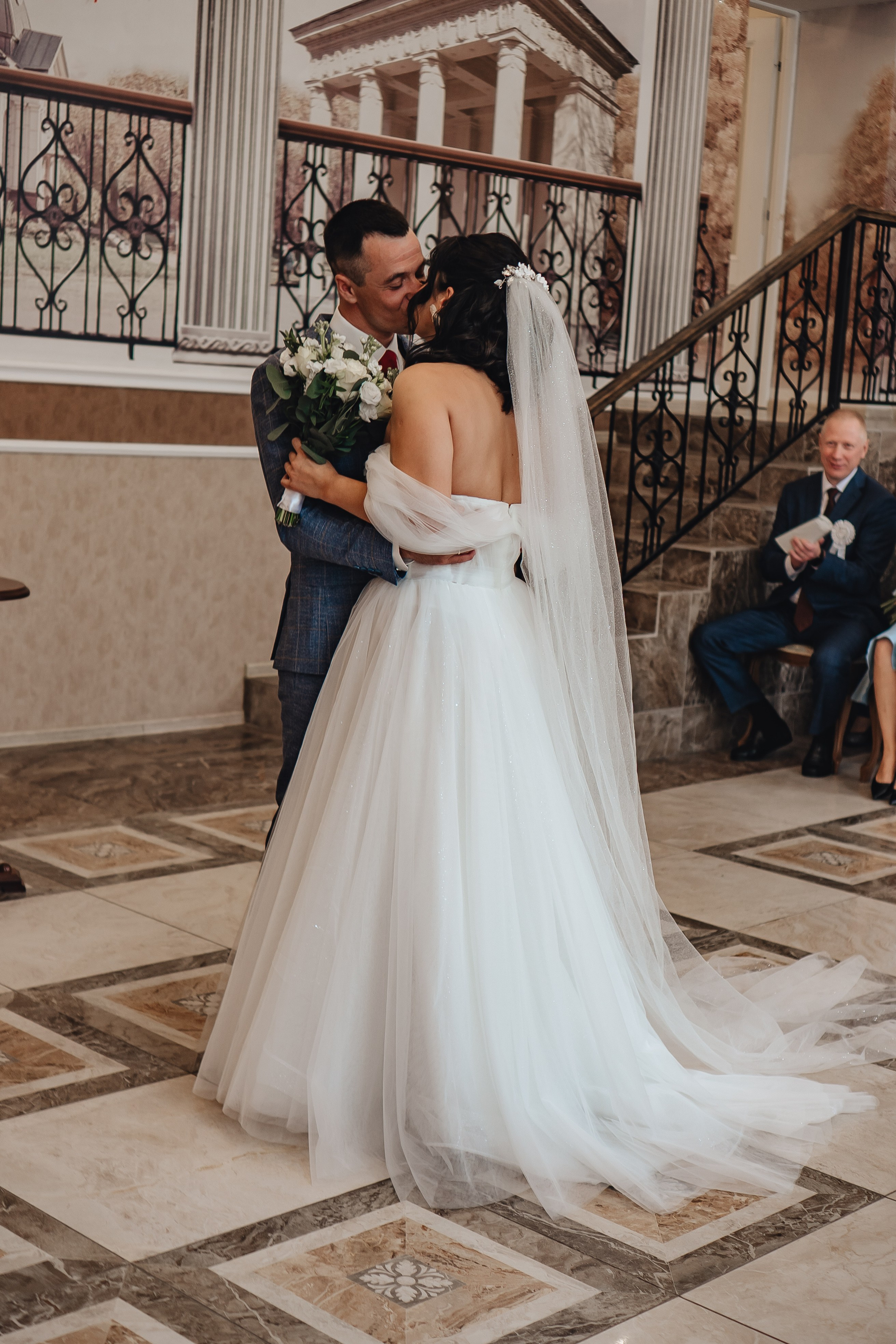 СВАДЕБНАЯ СЬЕМКА В ЗАГСЕ НА МОСКОВСКОМ ПРОСПЕКТЕ. Профессиональный фотограф, Санкт-Петербург — Виктория Богомолова