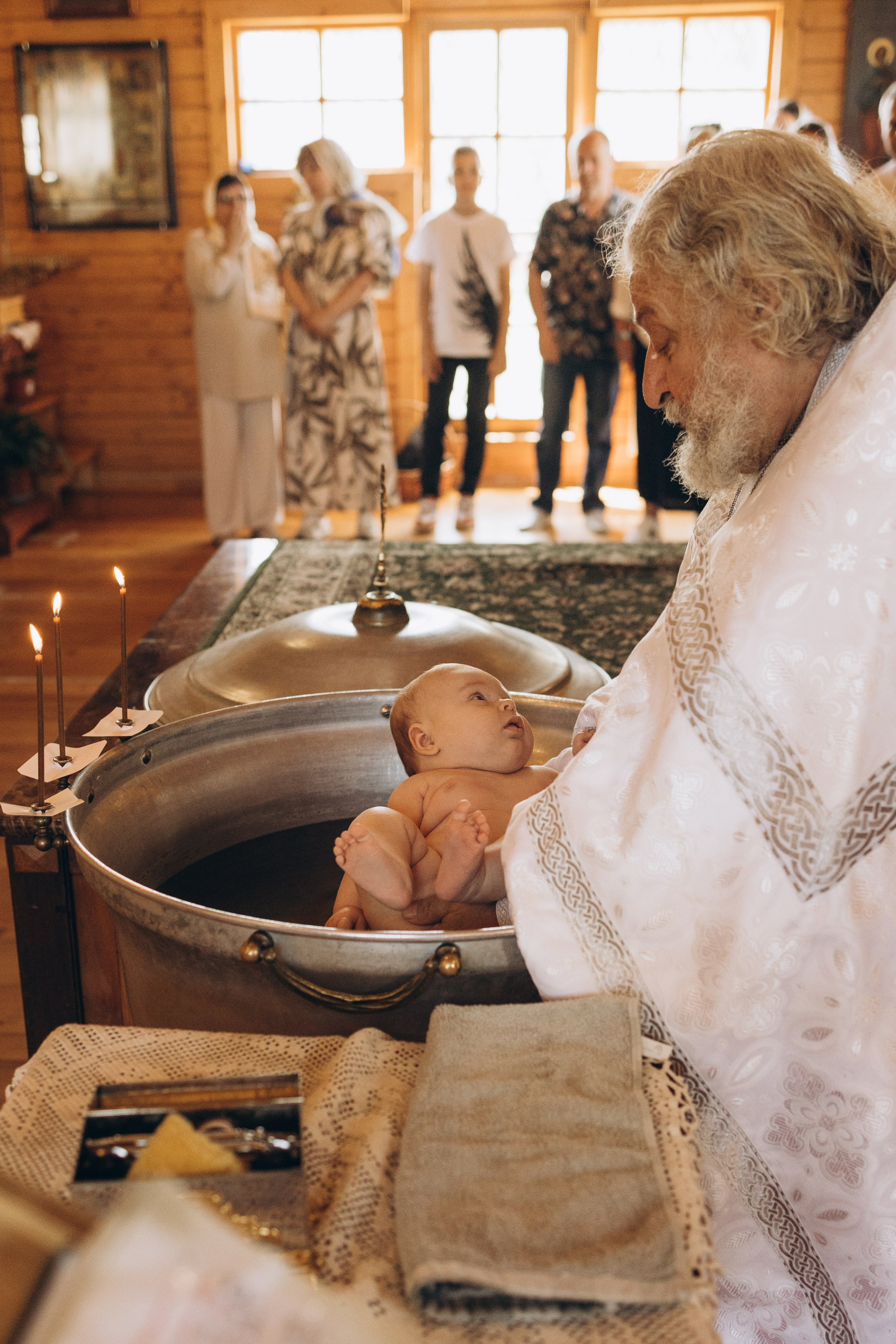 Крещение Егора. Семейный фотограф в Москве Виктория Ястребинская