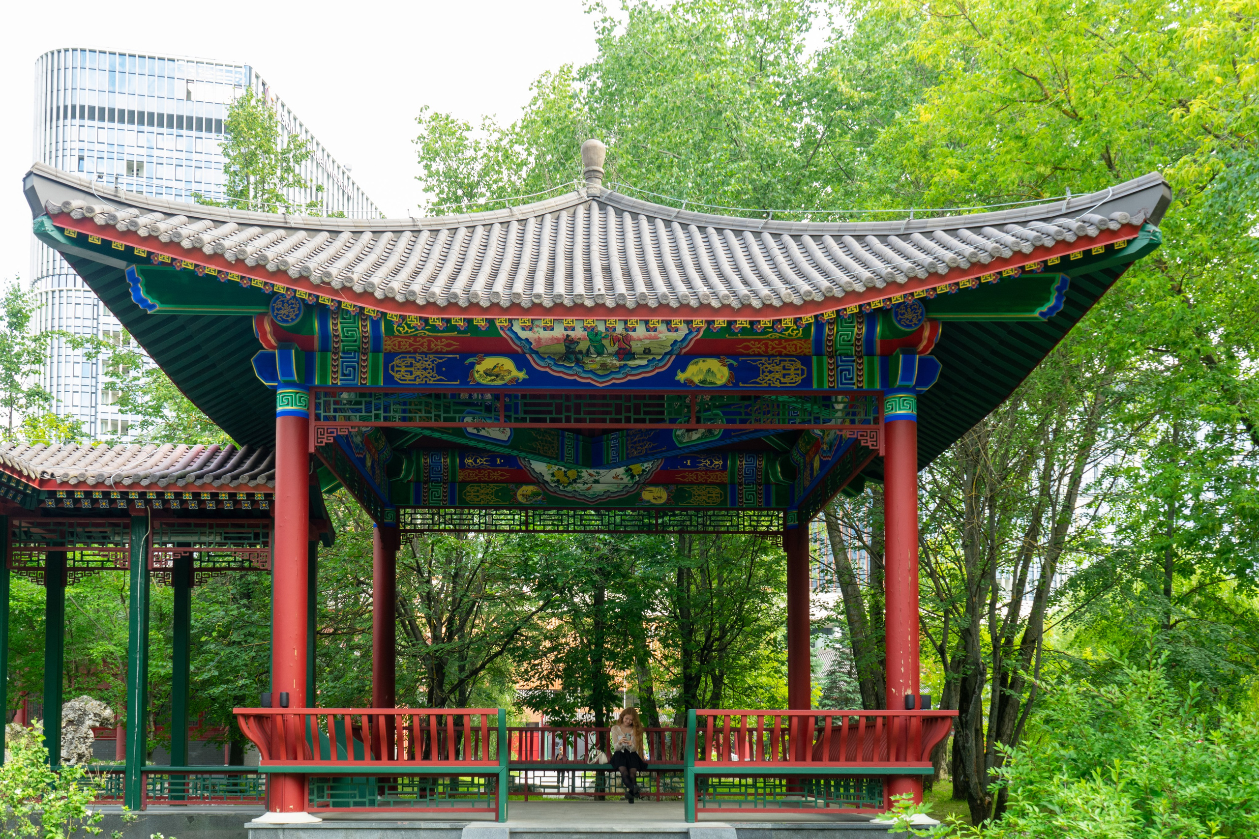 Виды парка Хуамин Москва. Авторские фотографии Чугунова Николая