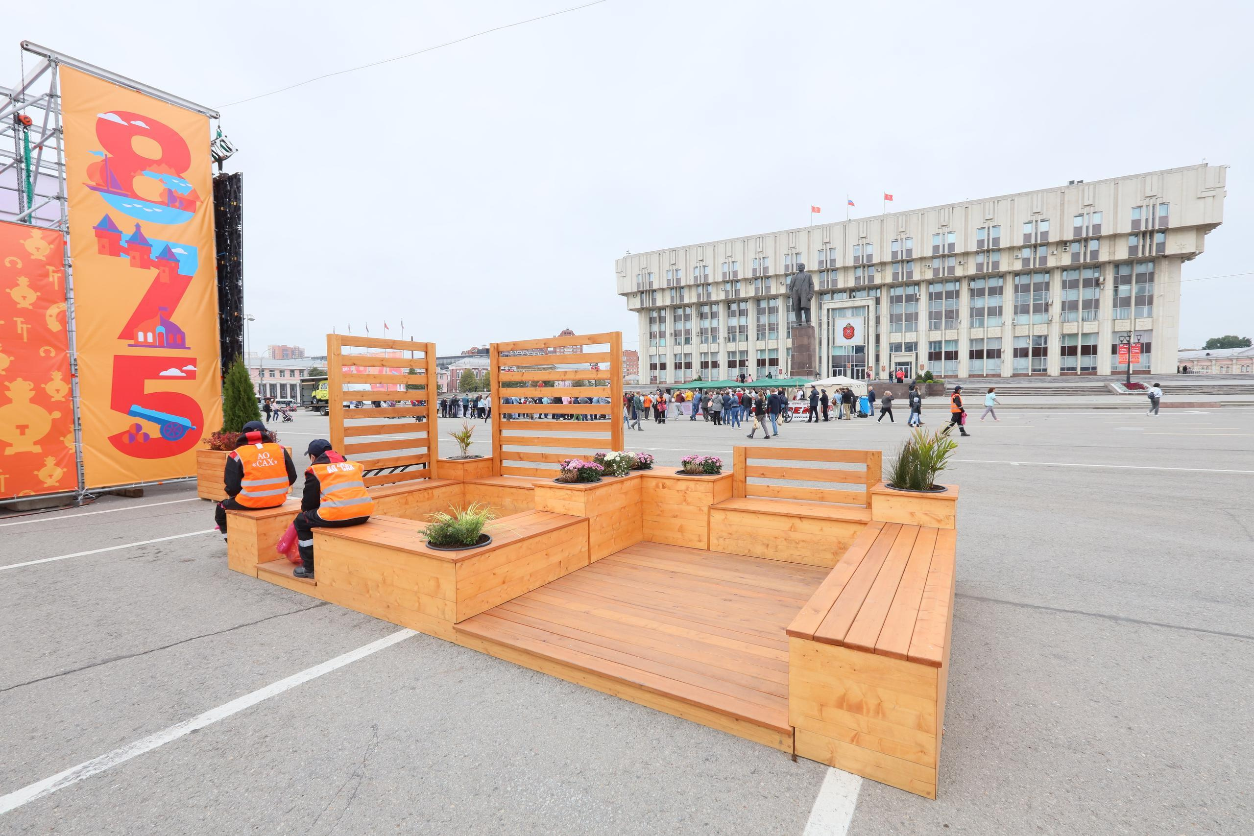 Туле 875 лет. Площадь Ленина, Казанская набережная. Октава. Муз. Вересаева. Фотограф в Туле Крупский АнДРей. Фотостудия «КАДР71» в Туле