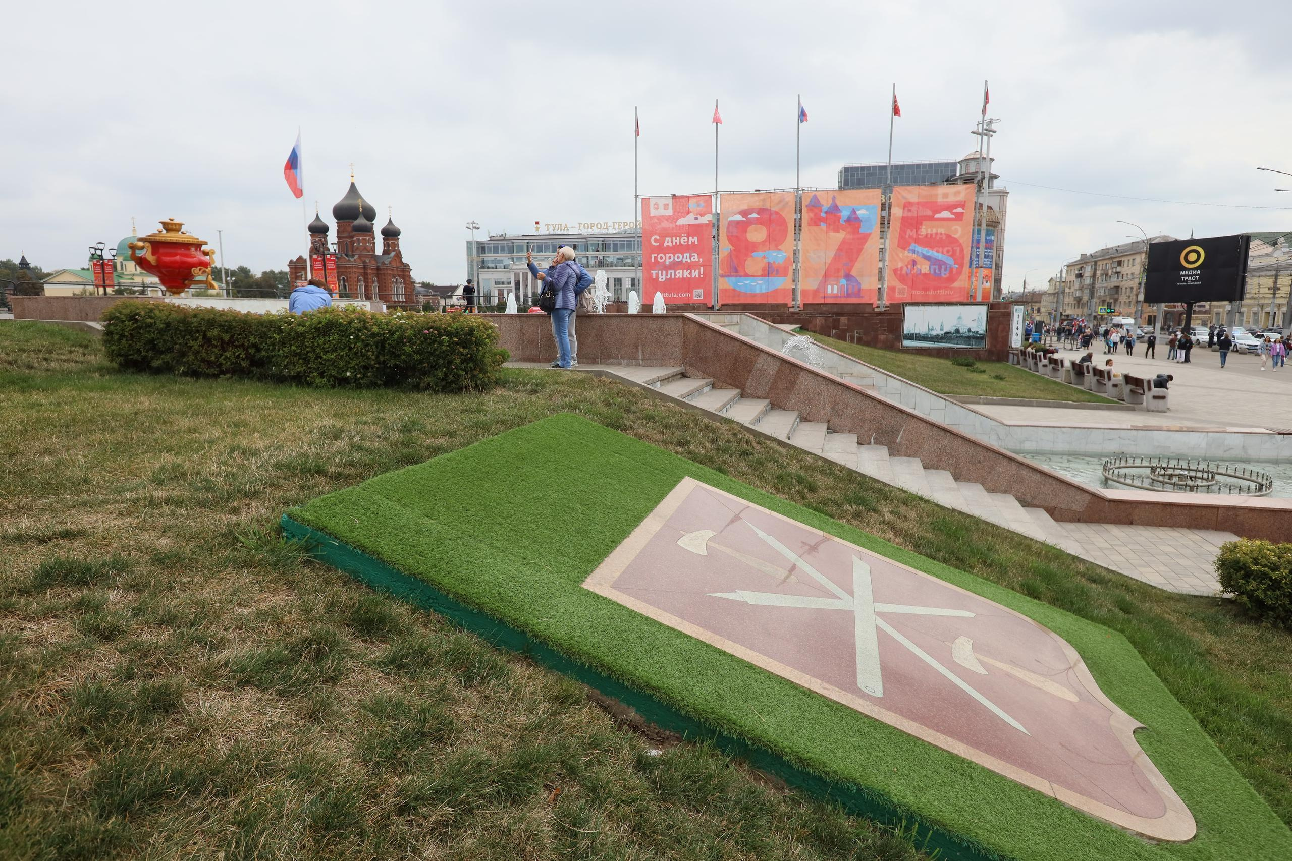 Туле 875 лет. Площадь Ленина, Казанская набережная. Октава. Муз. Вересаева. Фотограф в Туле Крупский АнДРей. Фотостудия «КАДР71» в Туле