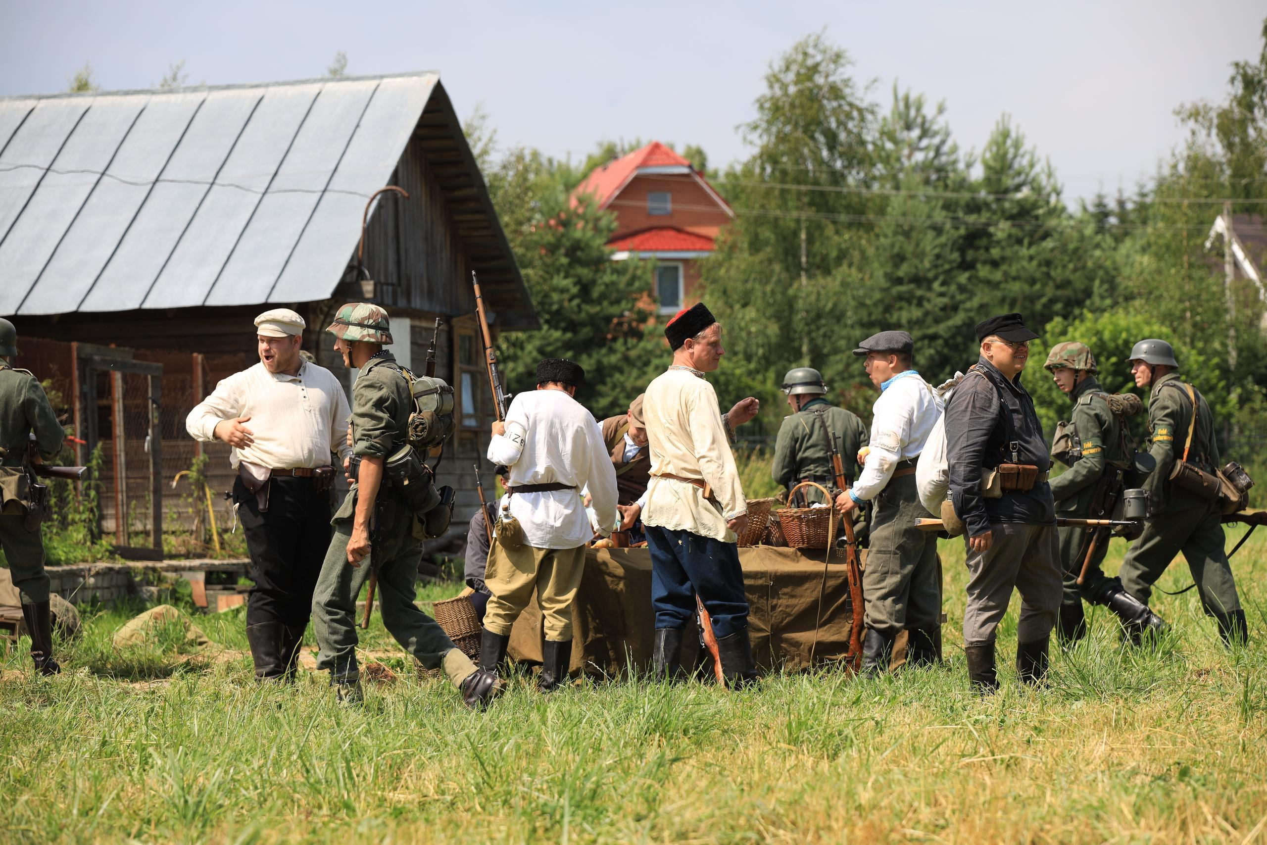 Репортаж Реконструкторы в МО. Фотограф в Туле Крупский АнДРей. Фотостудия «КАДР71» в Туле