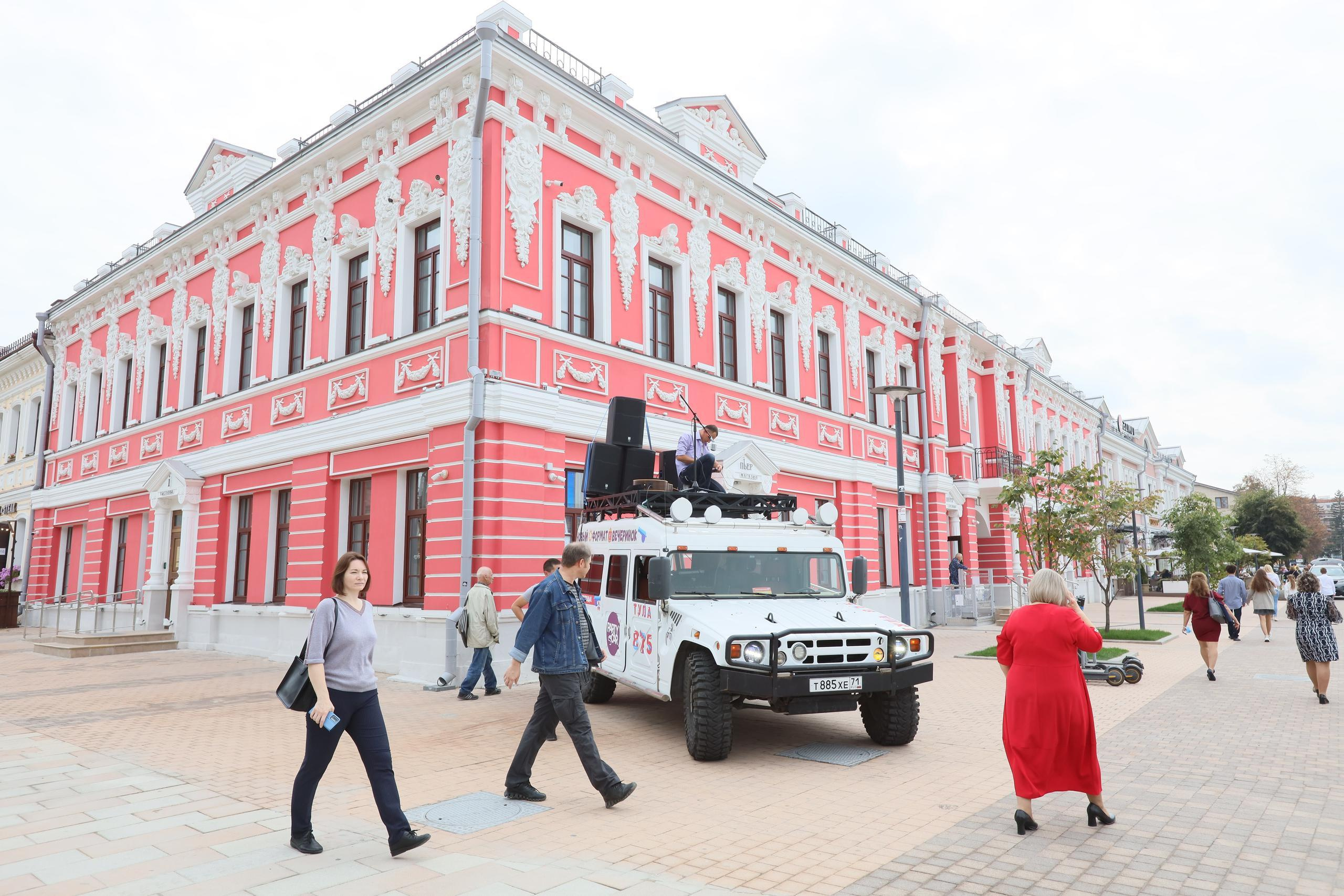 Туле 875 лет. Площадь Ленина, Казанская набережная. Октава. Муз. Вересаева. Фотограф в Туле Крупский АнДРей. Фотостудия «КАДР71» в Туле