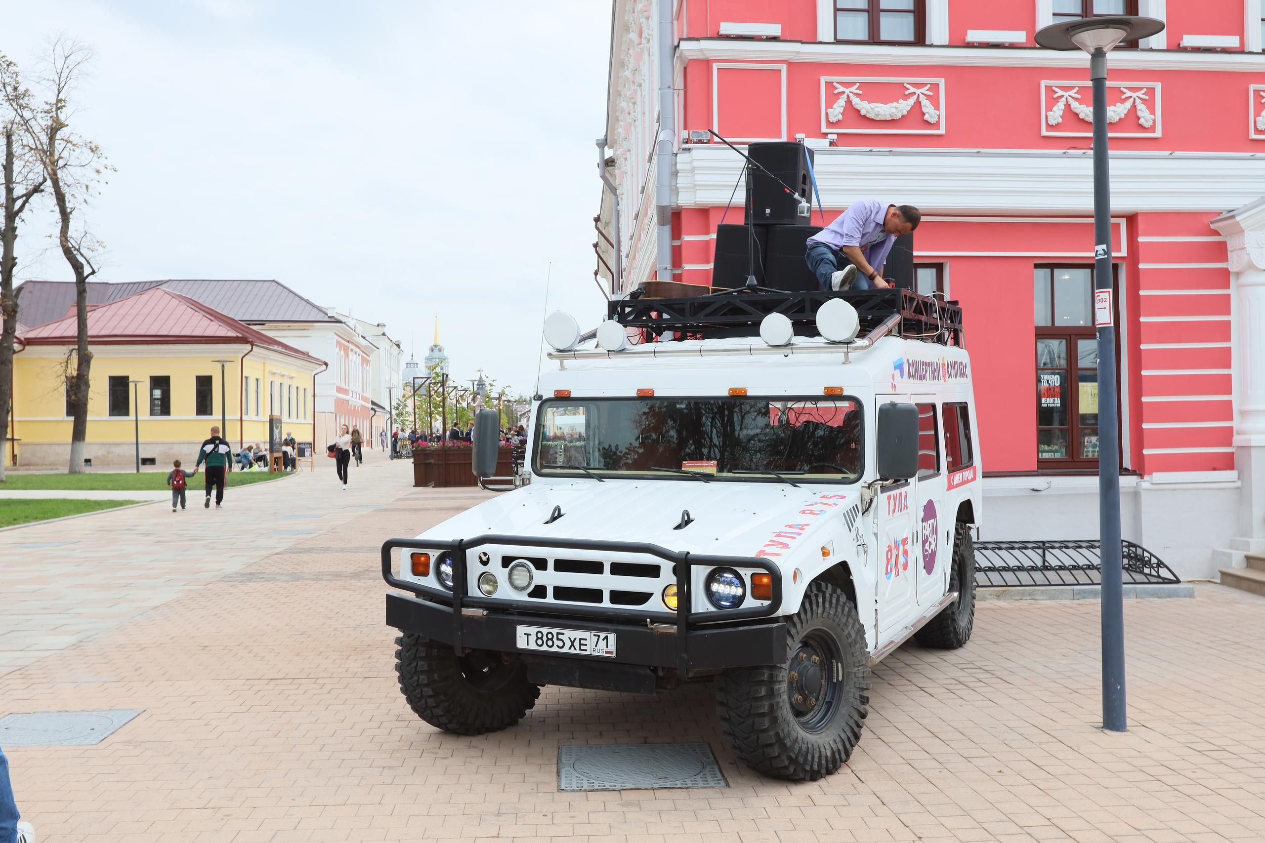 Туле 875 лет. Площадь Ленина, Казанская набережная. Октава. Муз. Вересаева. Фотограф в Туле Крупский АнДРей. Фотостудия «КАДР71» в Туле