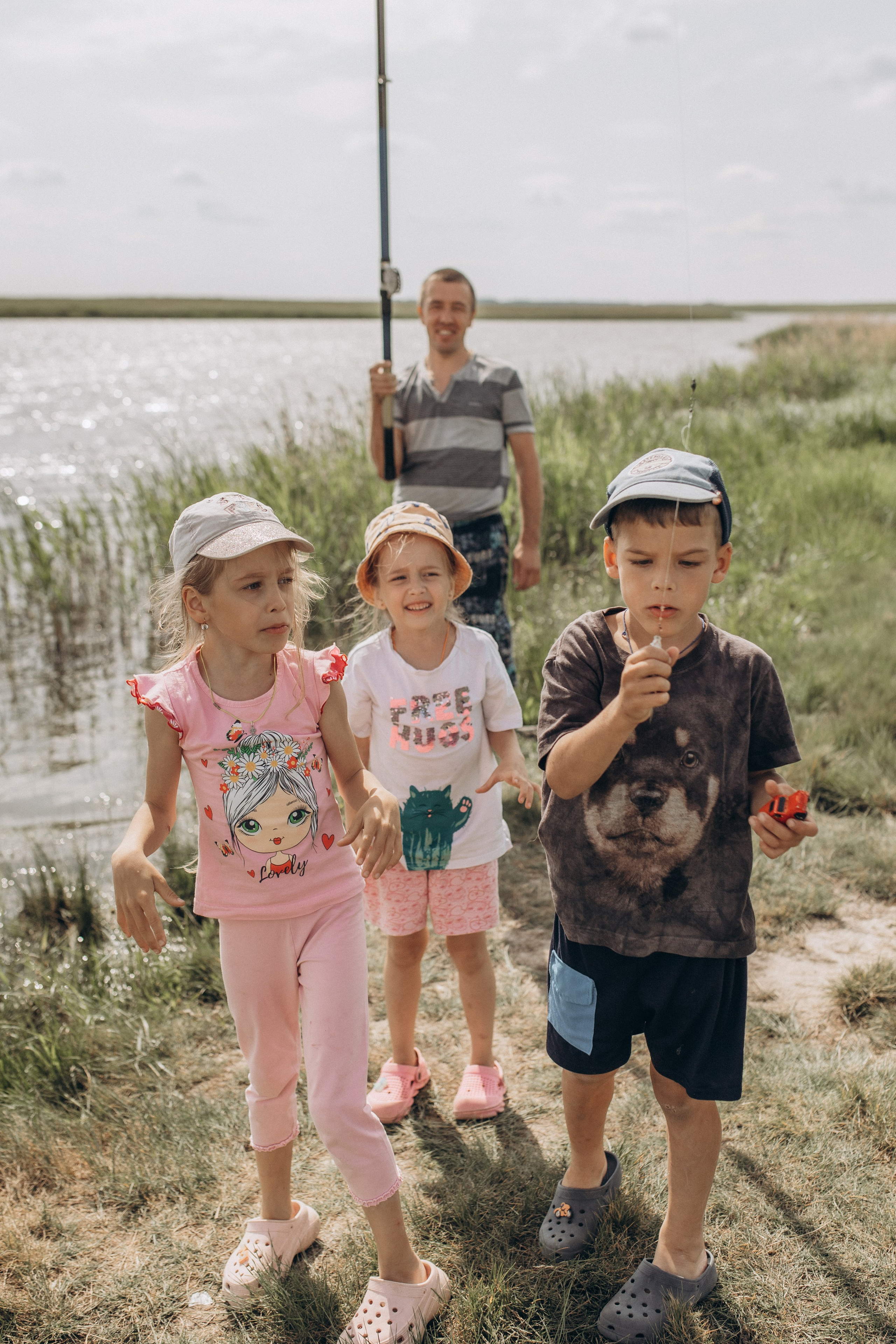 Семейная рыбалка. Семейный фотограф lifestyle в Новосибирске Елена Шпилевая