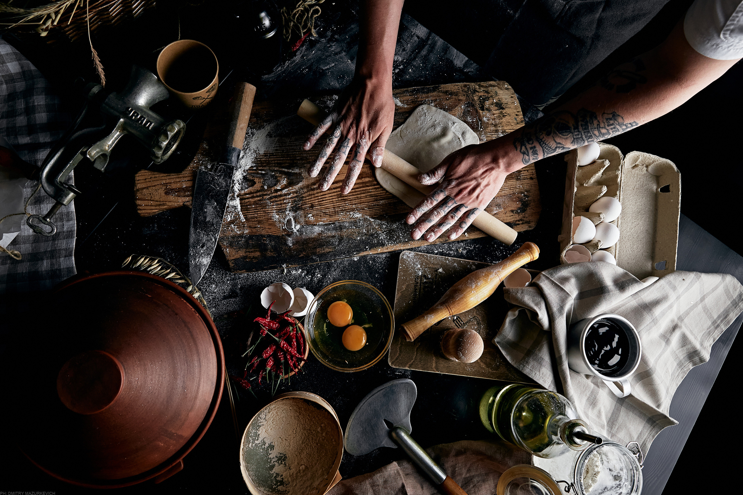 Food-съёмка Два Деда. Дмитрий Мазуркевич: Профессиональный Репортажный Фотограф