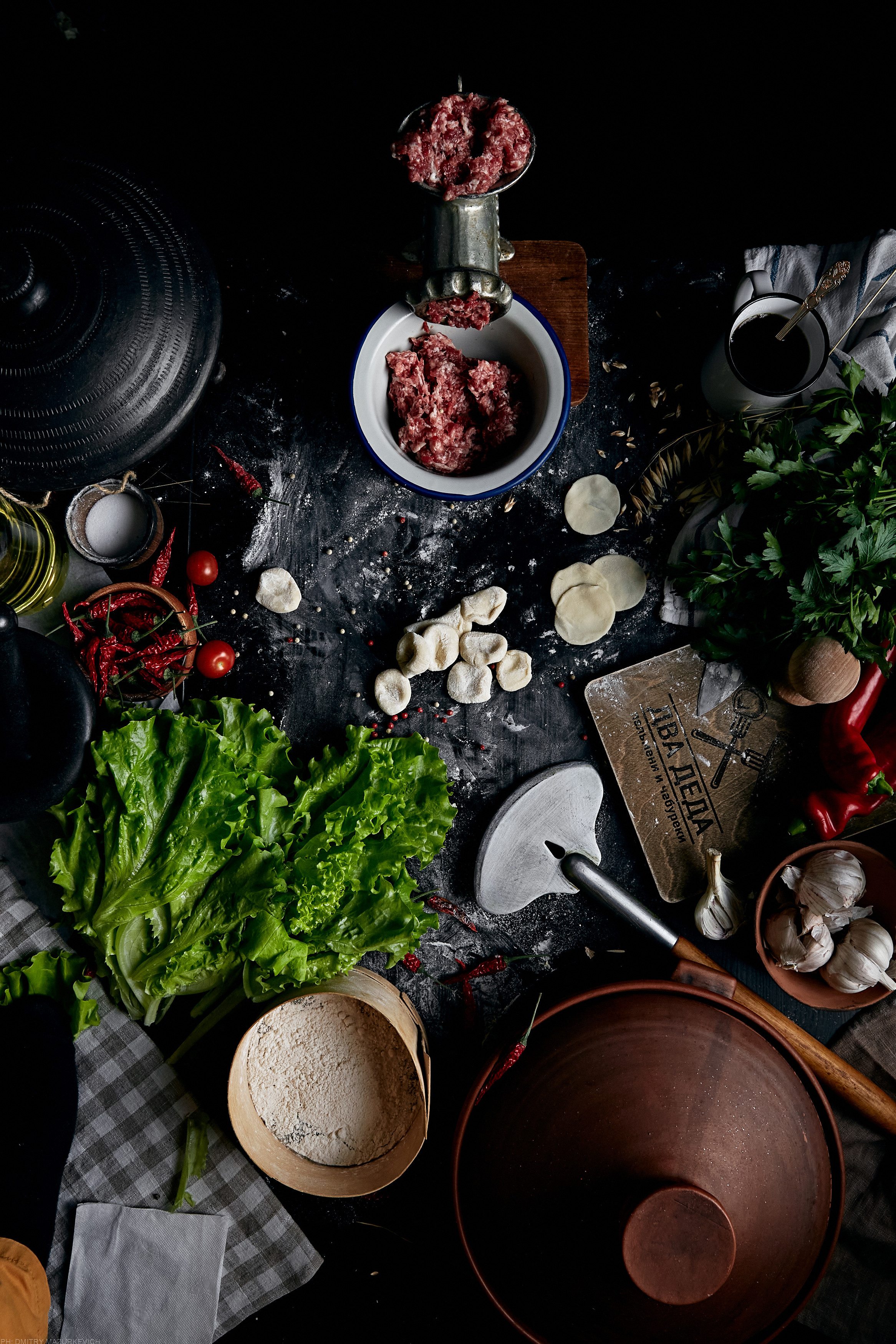 Food-съёмка Два Деда. Дмитрий Мазуркевич: Профессиональный Репортажный Фотограф