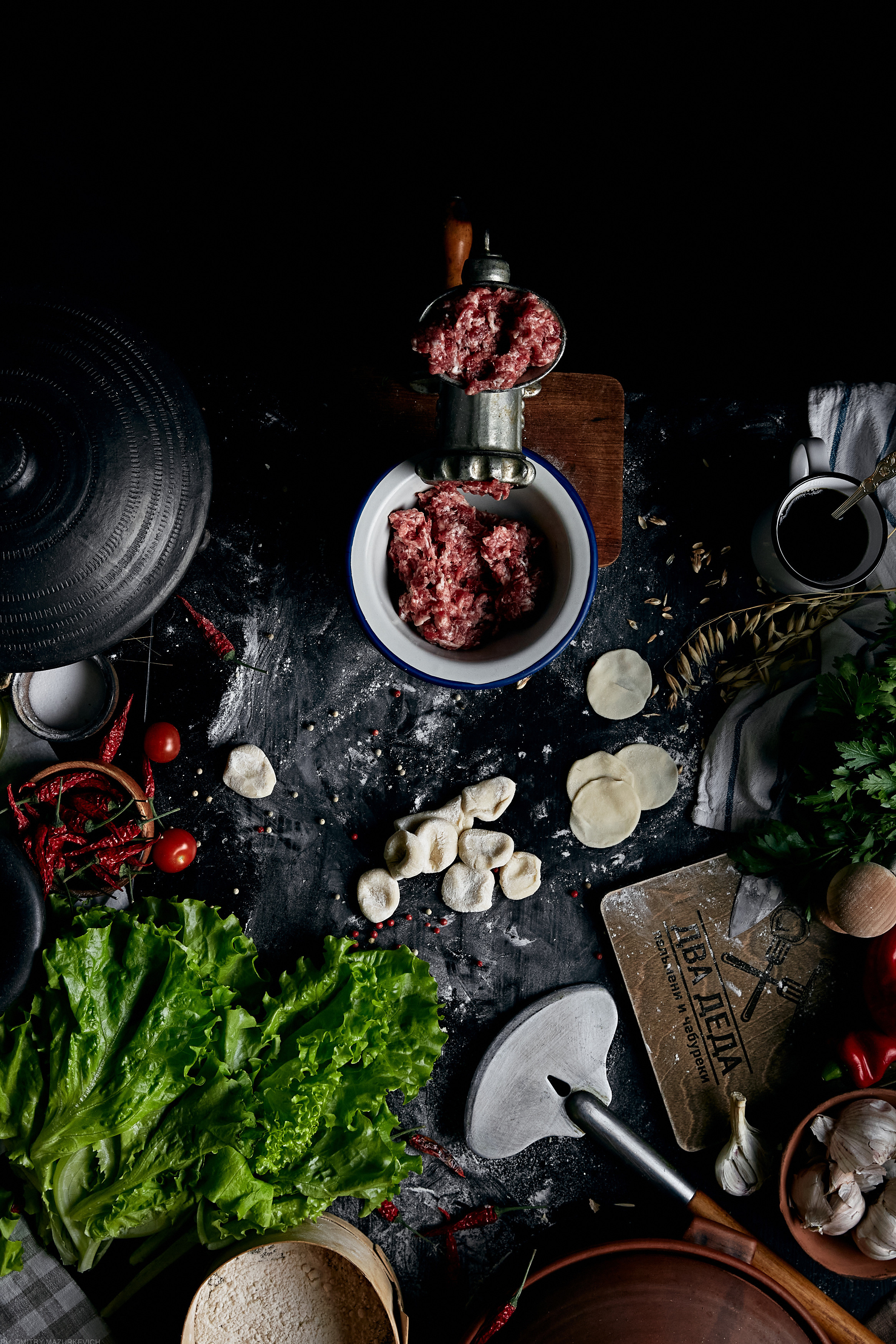 Food-съёмка Два Деда. Дмитрий Мазуркевич: Профессиональный Репортажный Фотограф