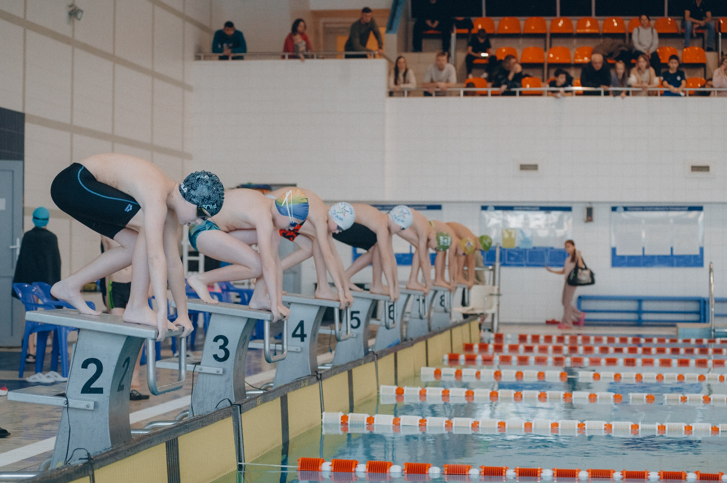«Новогодние заплывы» в СОЦ «Зодчий». Фотограф Дмитрий Пименов