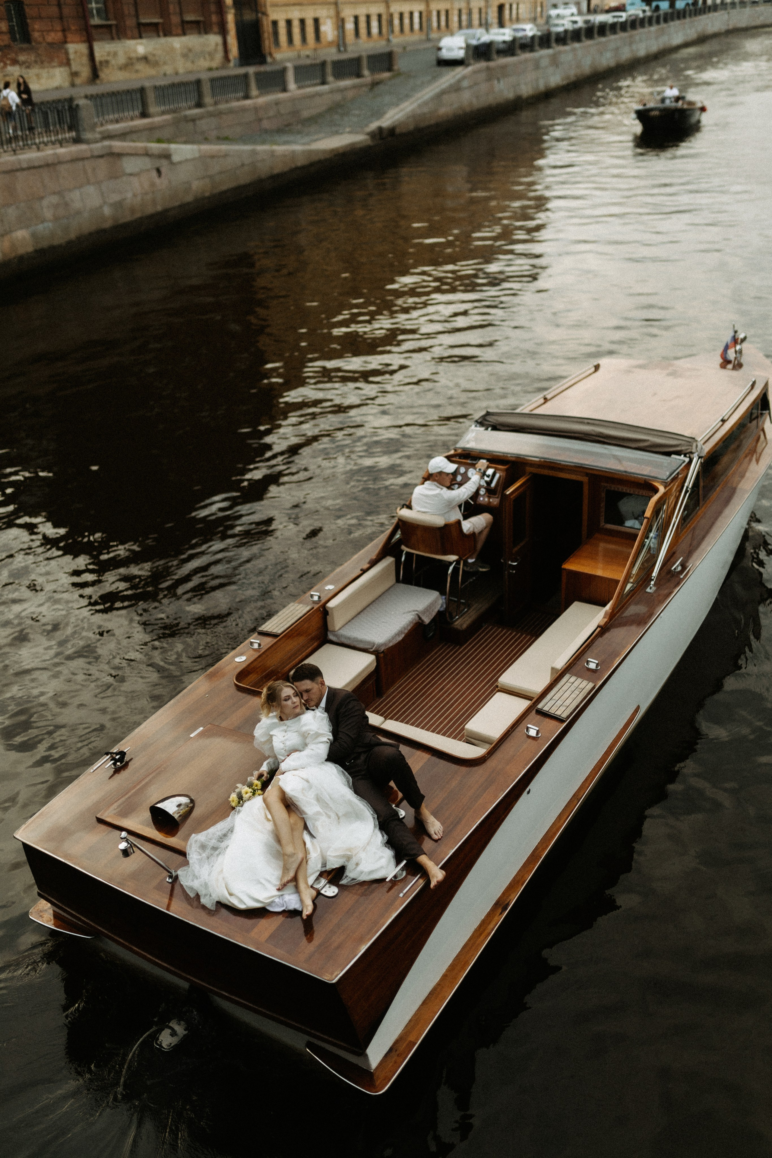 На катере. Фотограф в Санкт-Петербурге