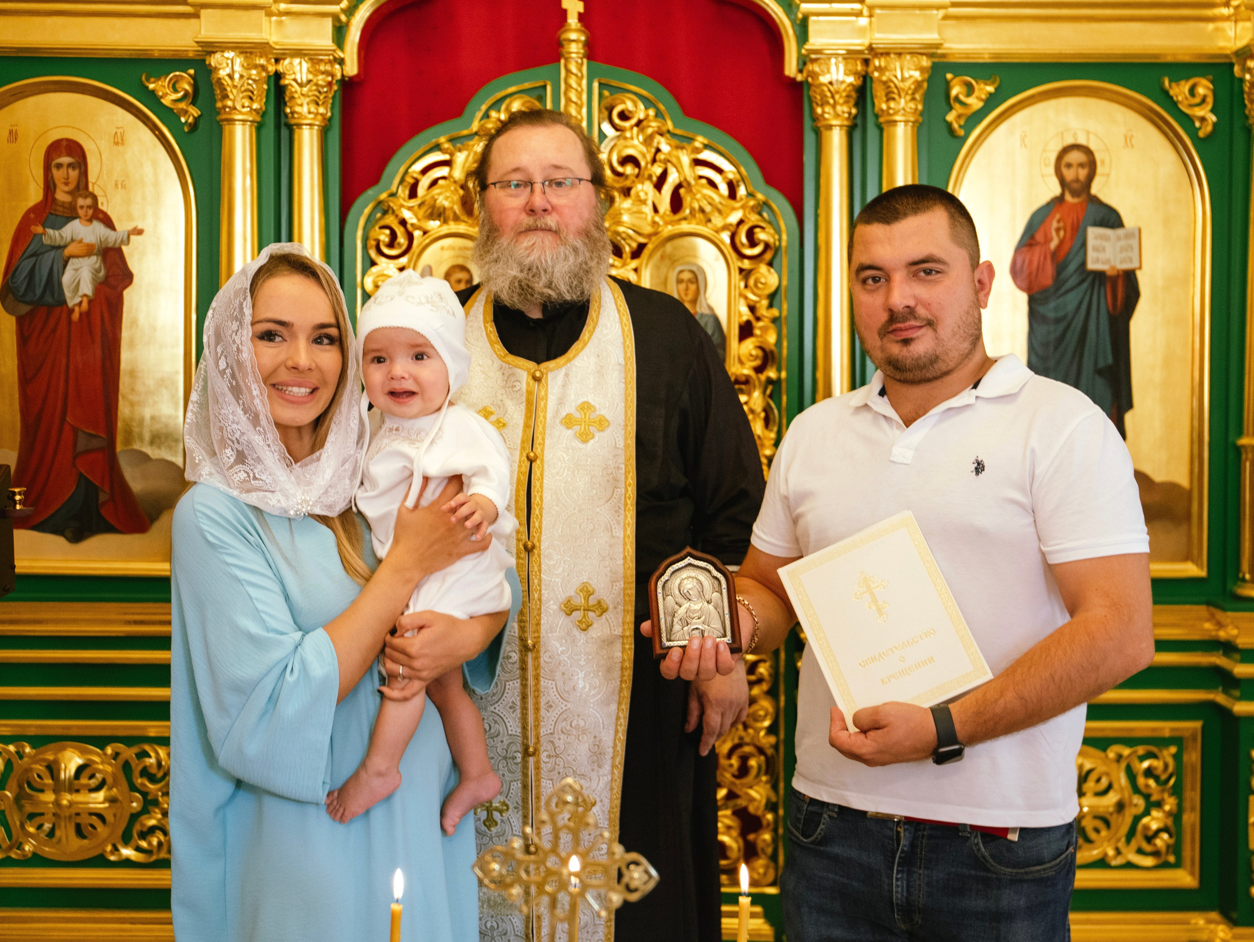 Крещение. Свадебный и семейный фотограф в Москве Мила Широких