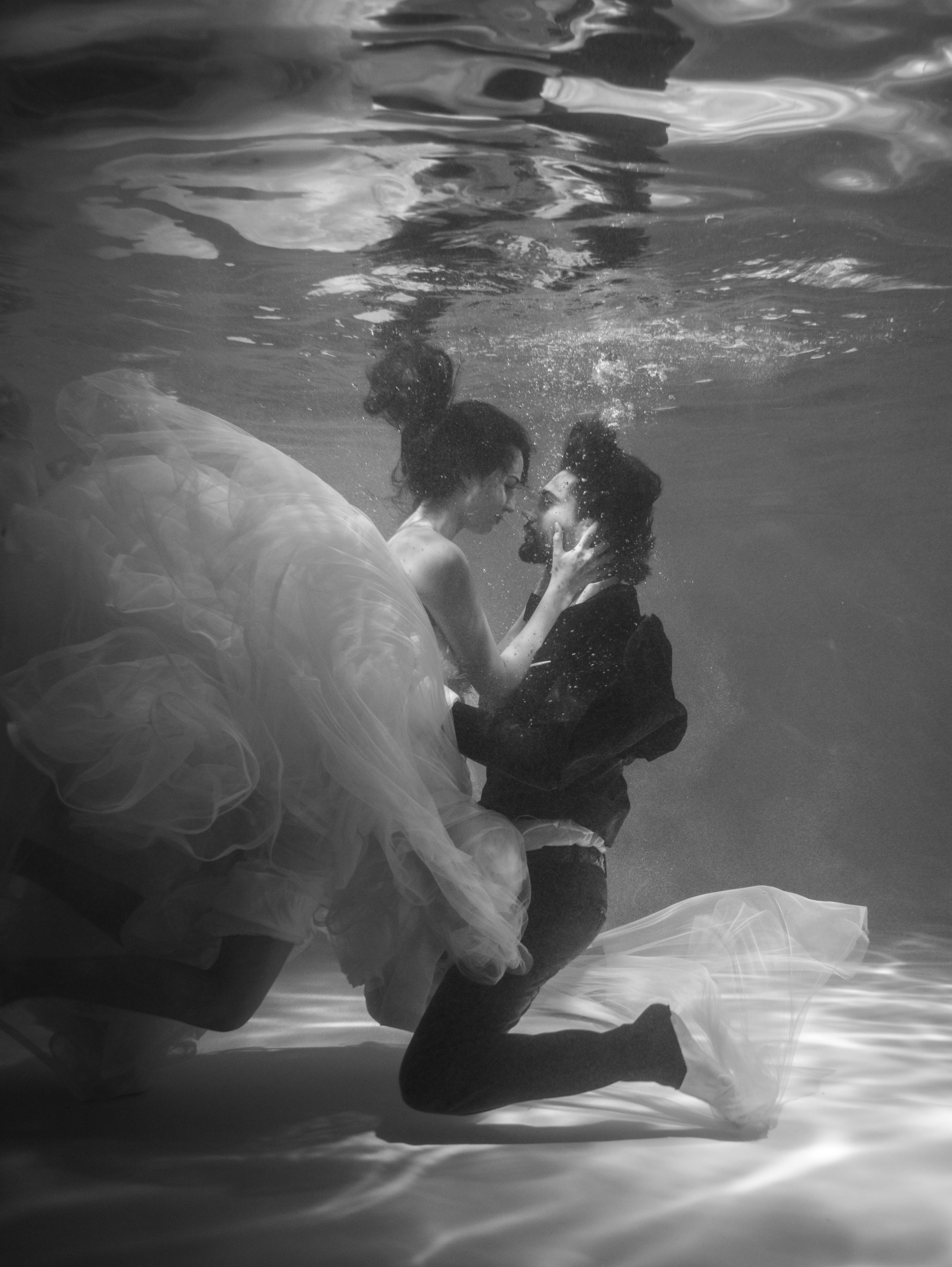 Под водой. Свадебный и семейный фотограф в Москве Мила Широких