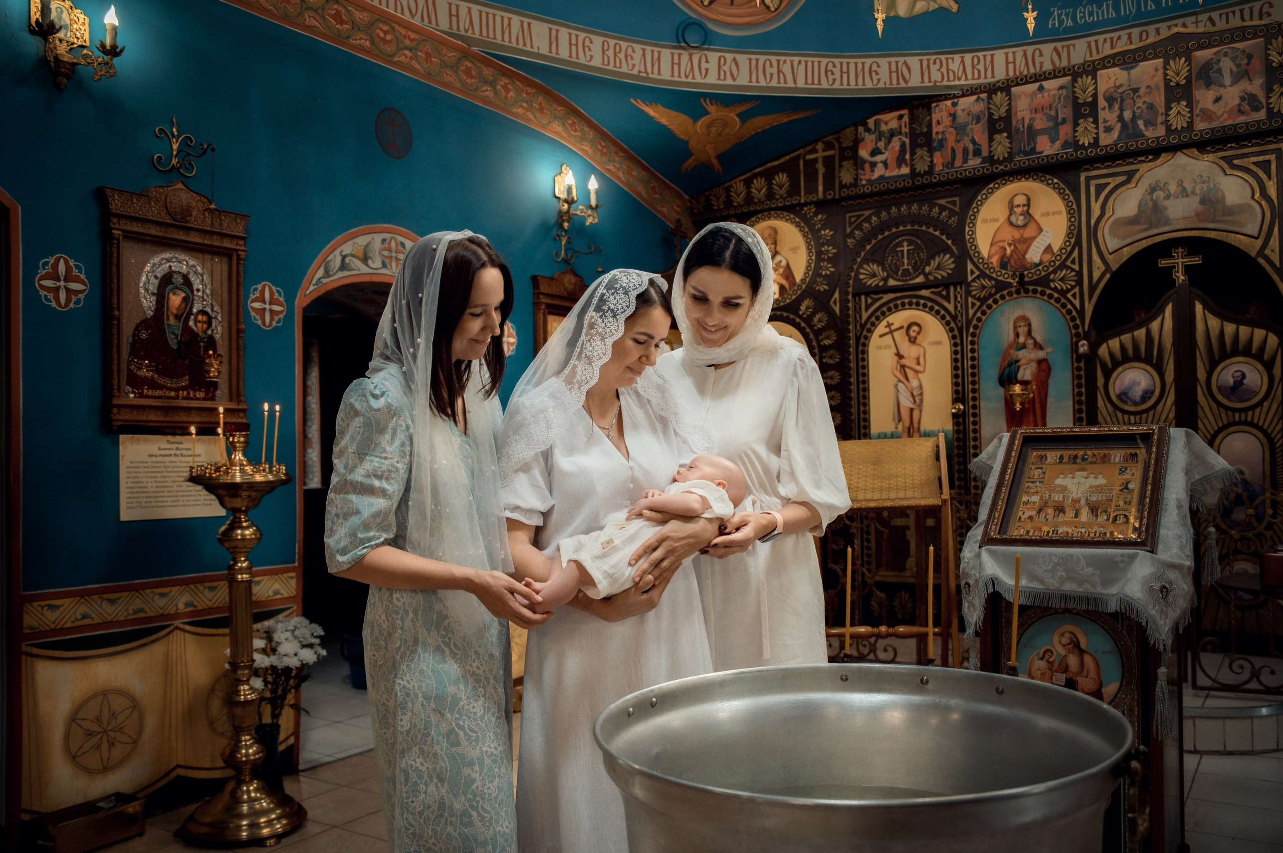 Таинство Крещения Филиппа, Храм святых Новомучеников и Исповедников Российских г. Волжский. Церковный, семейный и репортажный фотограф Волгоград, Волжский