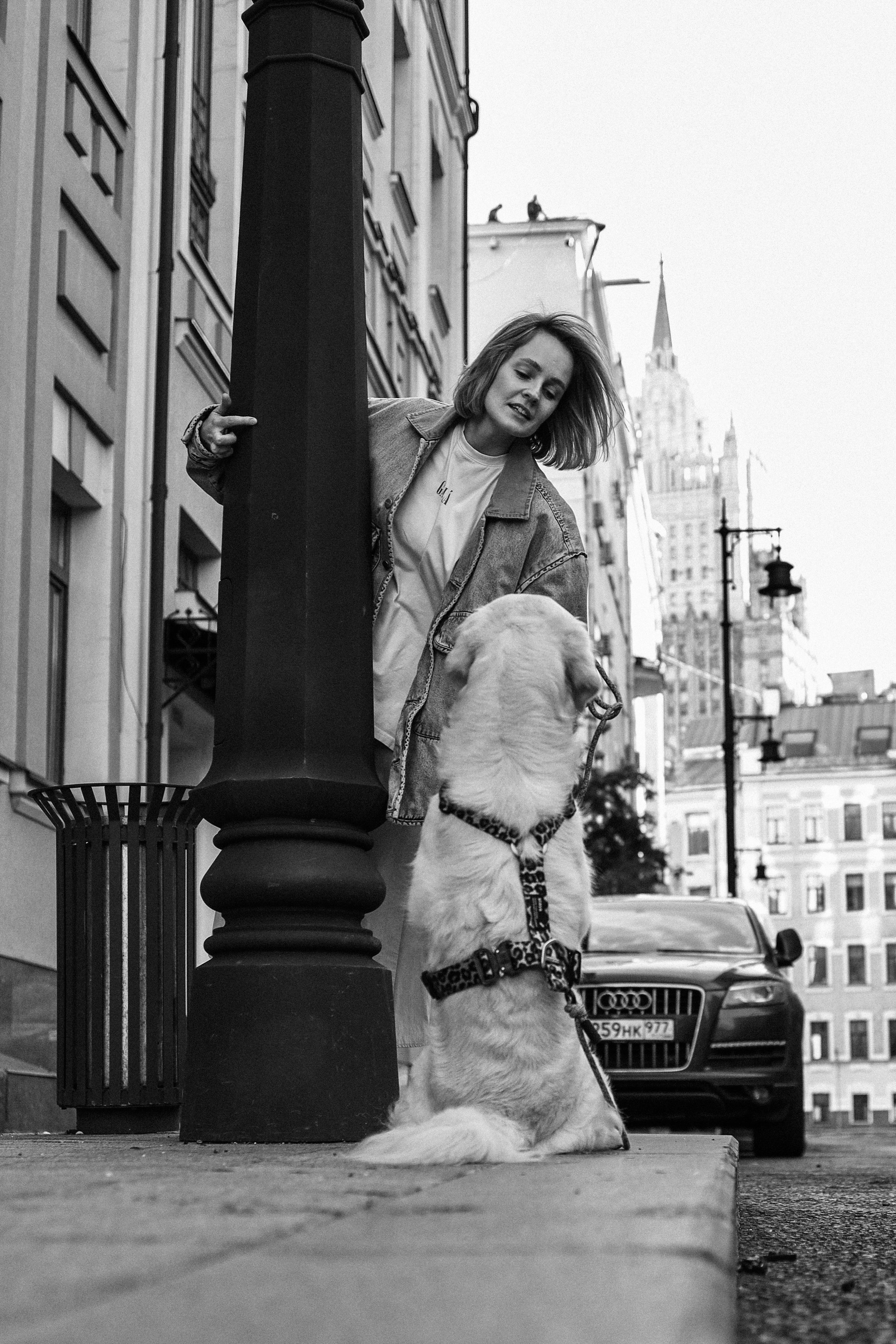 Зиз и Юля. Прогулка по Москве. Фотограф-анималист Ксения Шевцова|Москва