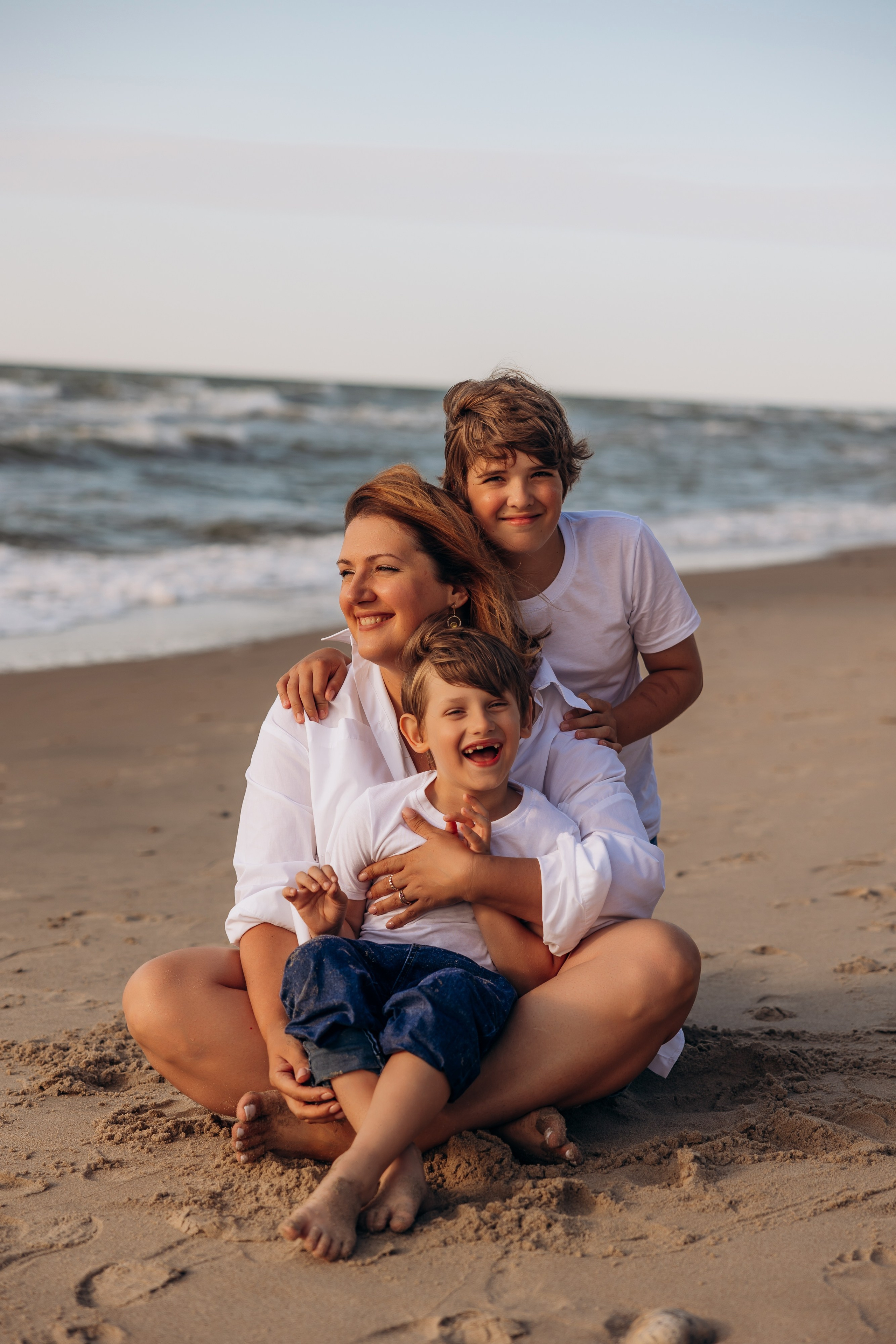 Семейная Куршская коса закат лето. Фотограф в Калининграде свадебная фотография, репортажная, фотосессии