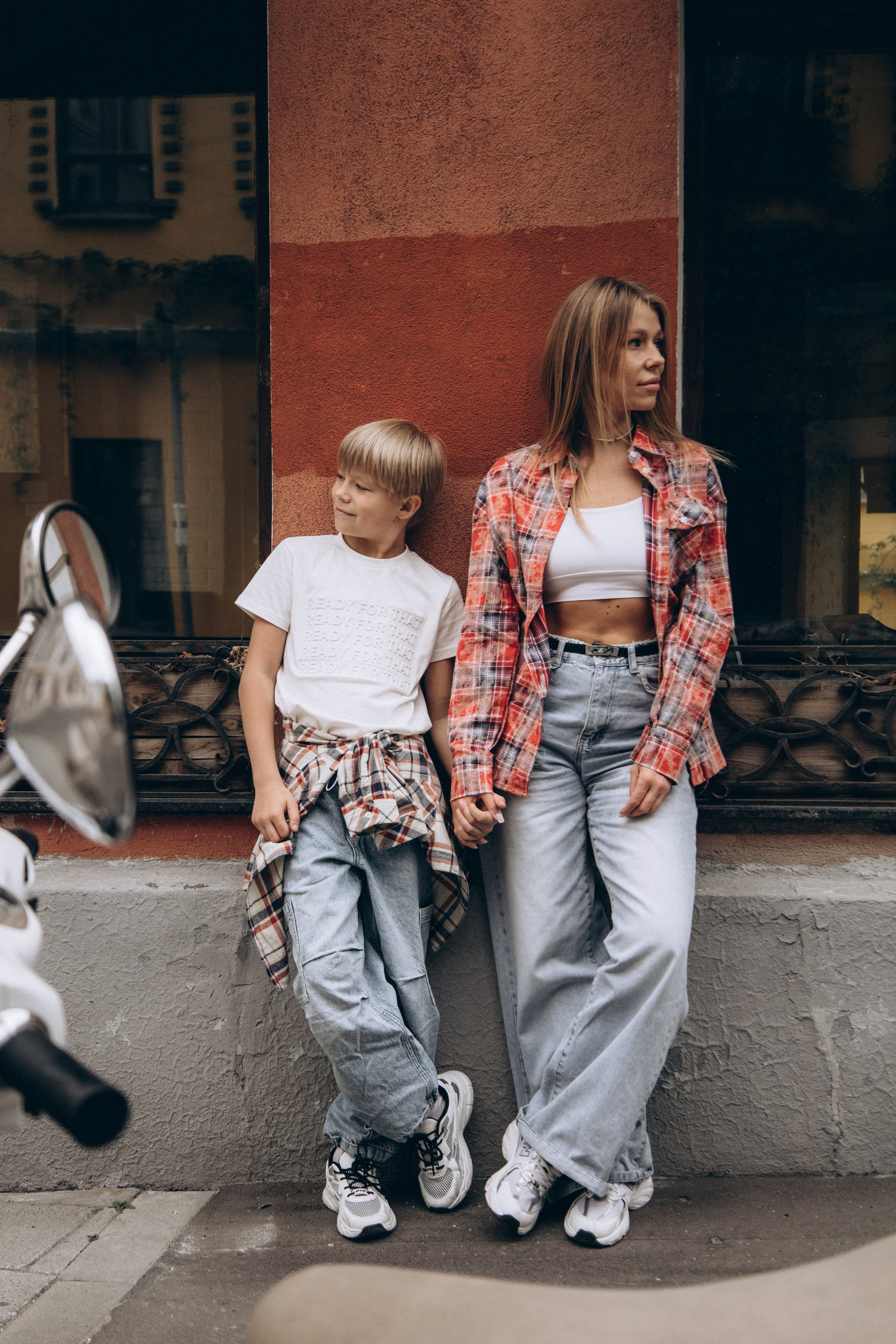 Фотосессия с мопедом в городе М. Семейный фотограф в Москве, Щелково, Фрязино _ Виктория Степанова