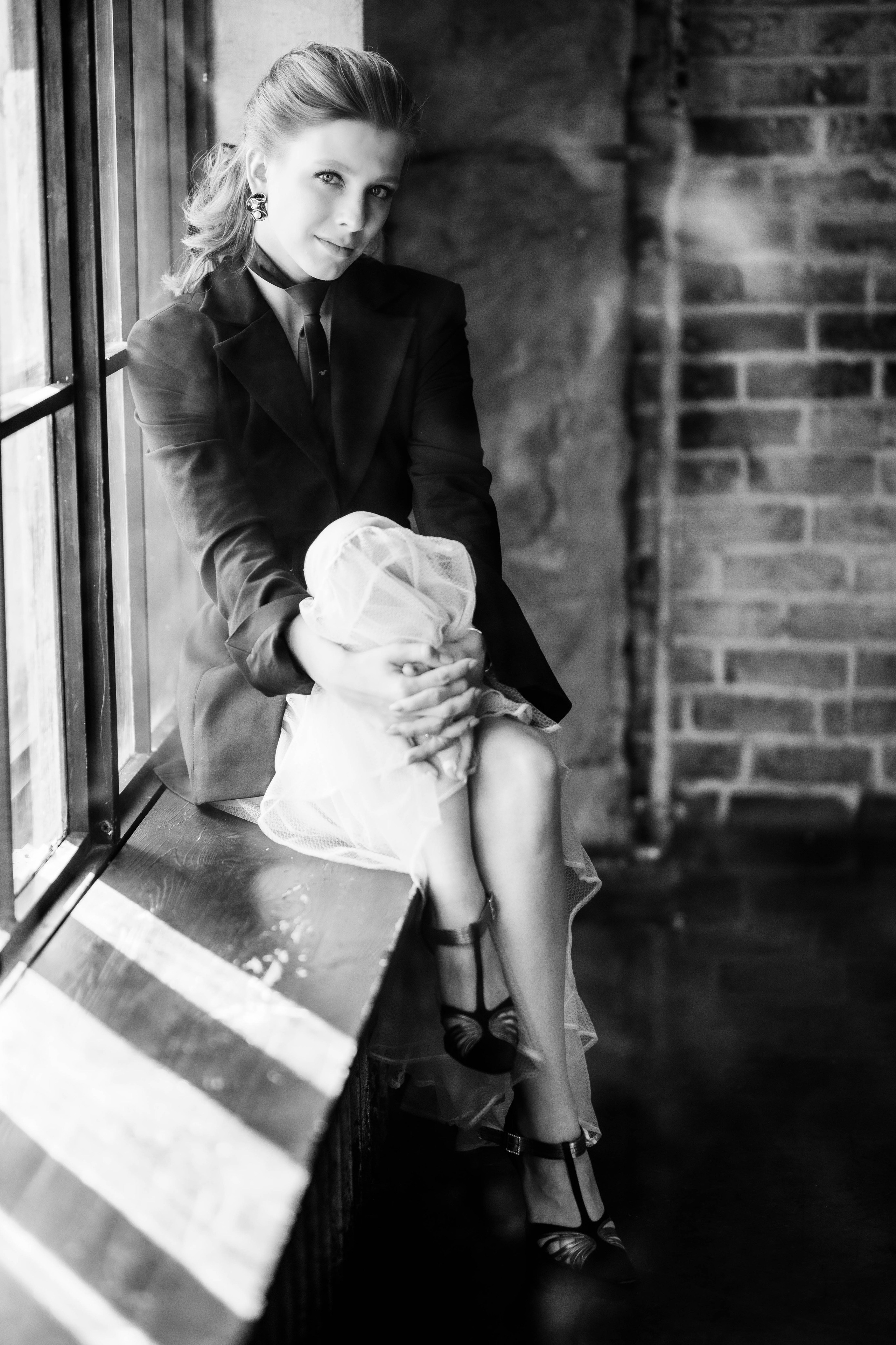 Женское. ЧБ Фотограф Ольга Лесли