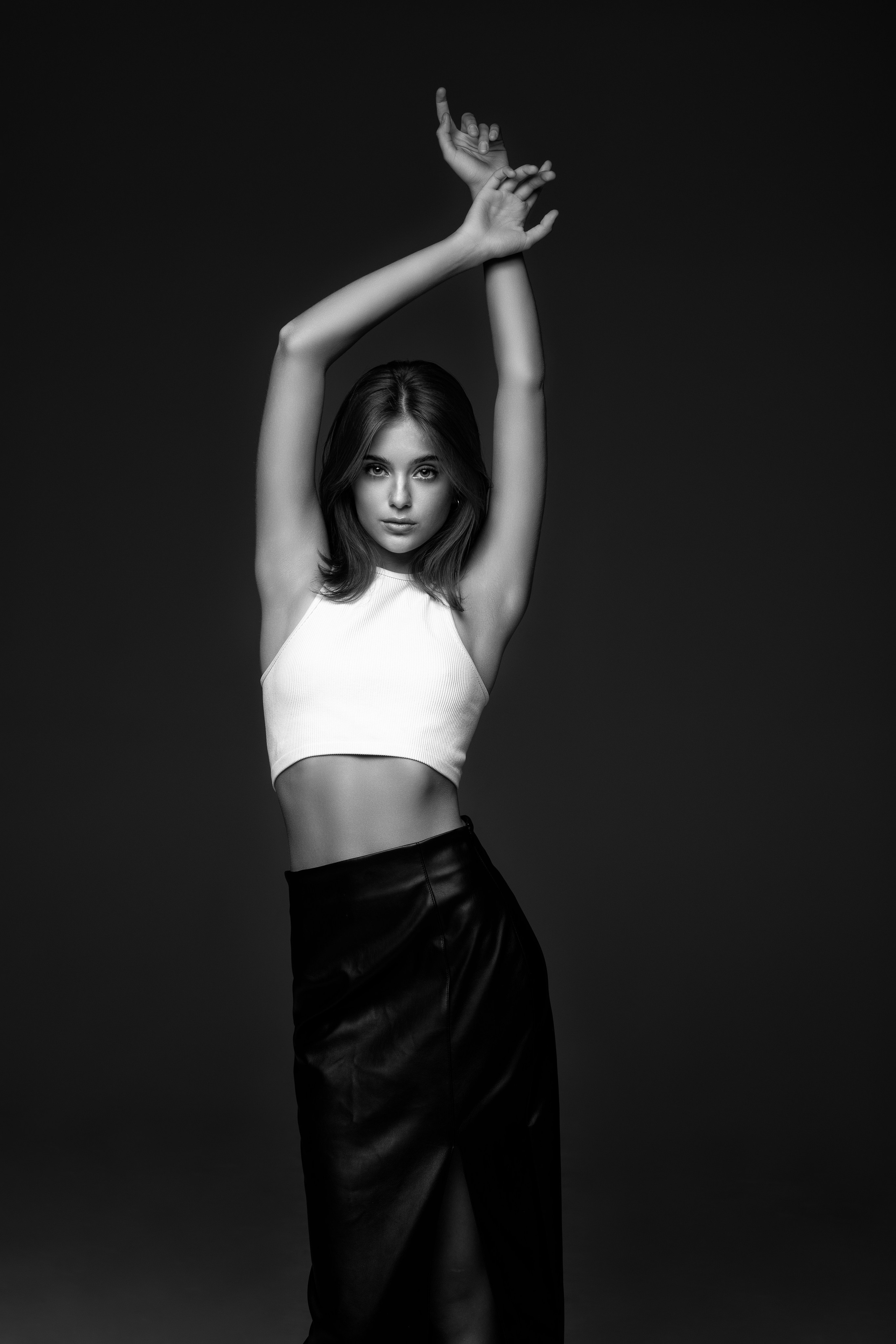 Студийная съемка с Викторией на циклораме в формате для «себя»