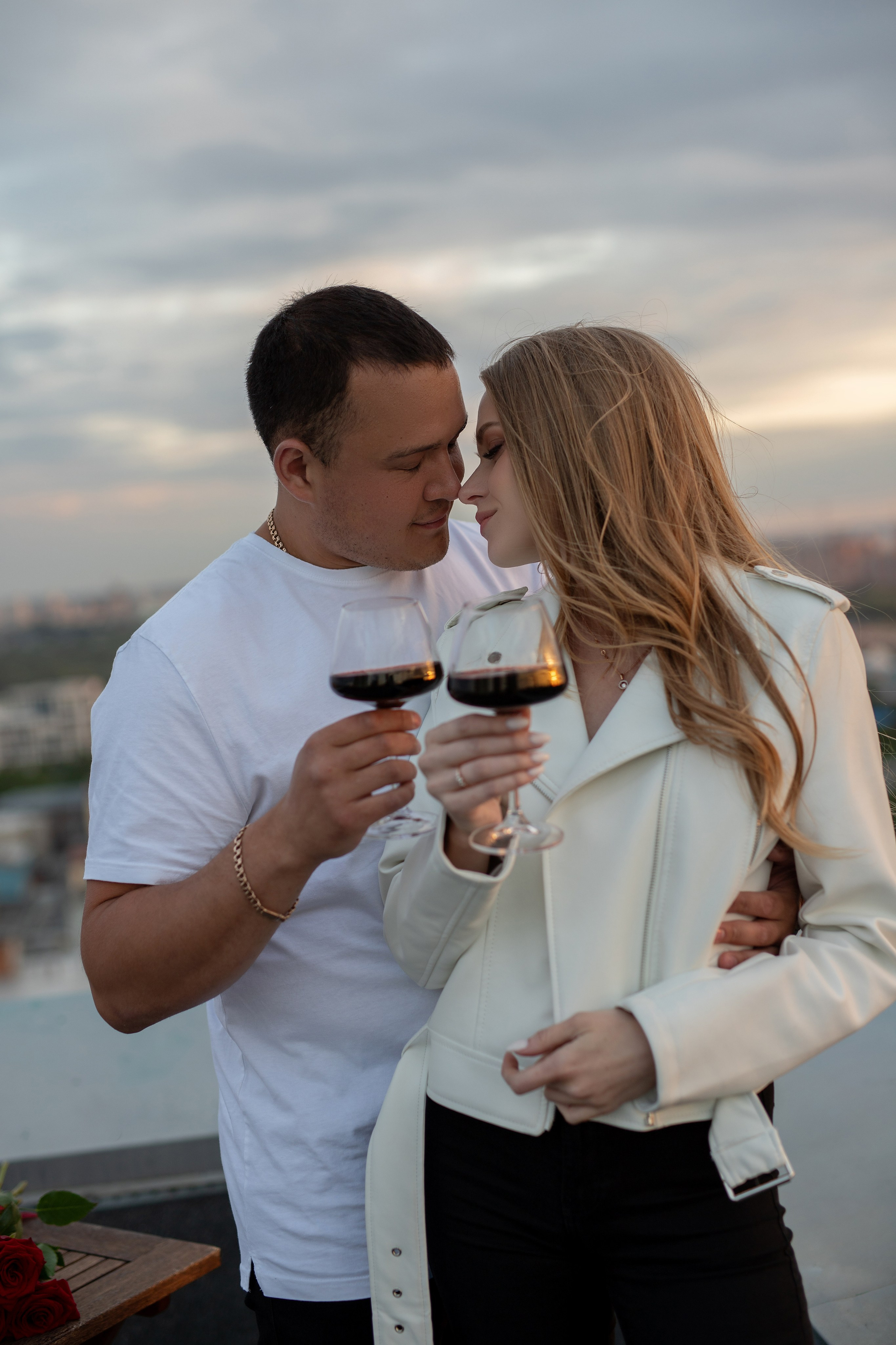 Свидание на крыше. Таня Давтян фотограф в Новосибирске