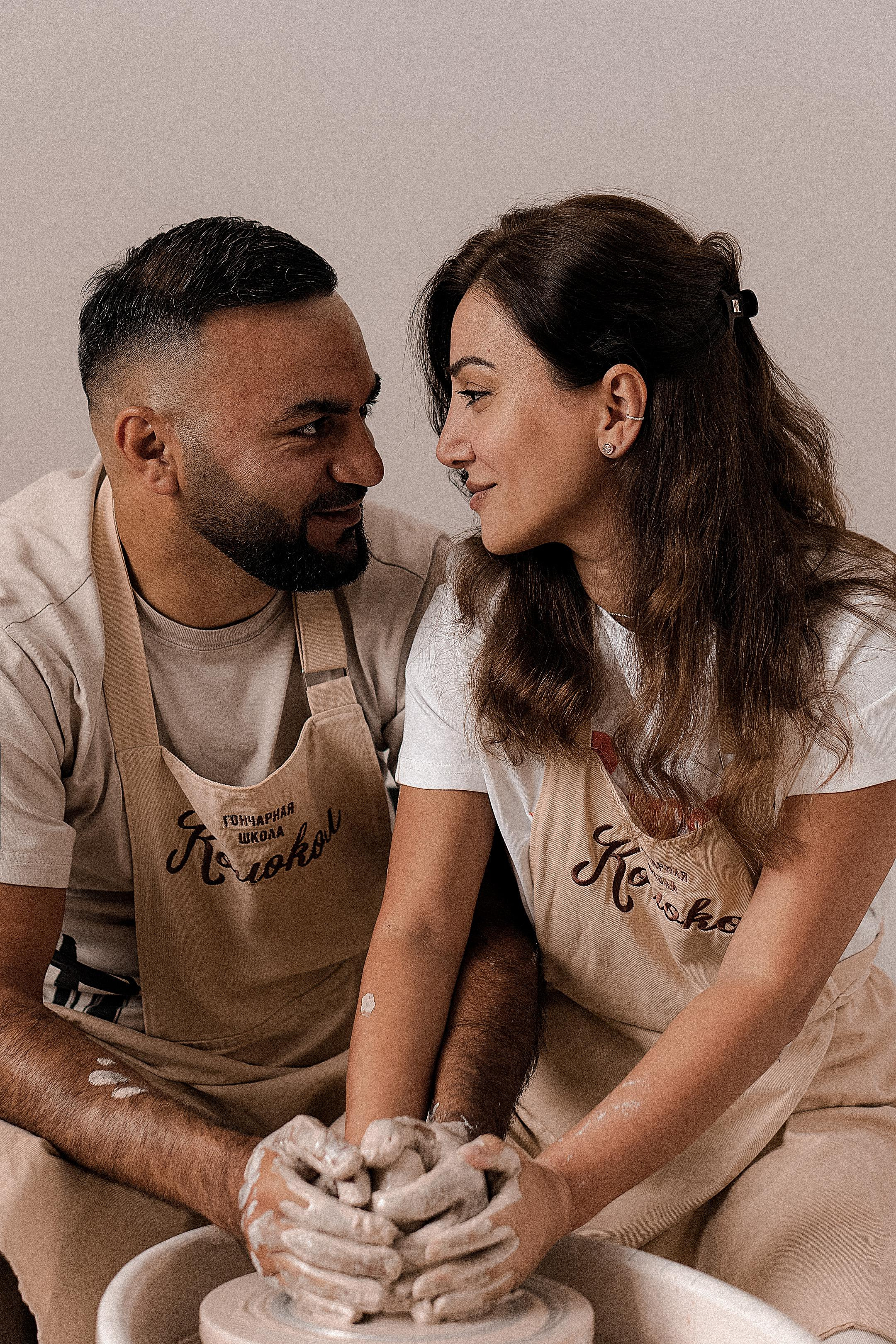 Айгун и Парвис Гончарная мастерская. Свадебный фотограф в Петропавловске-Камчатском Артур Зябов