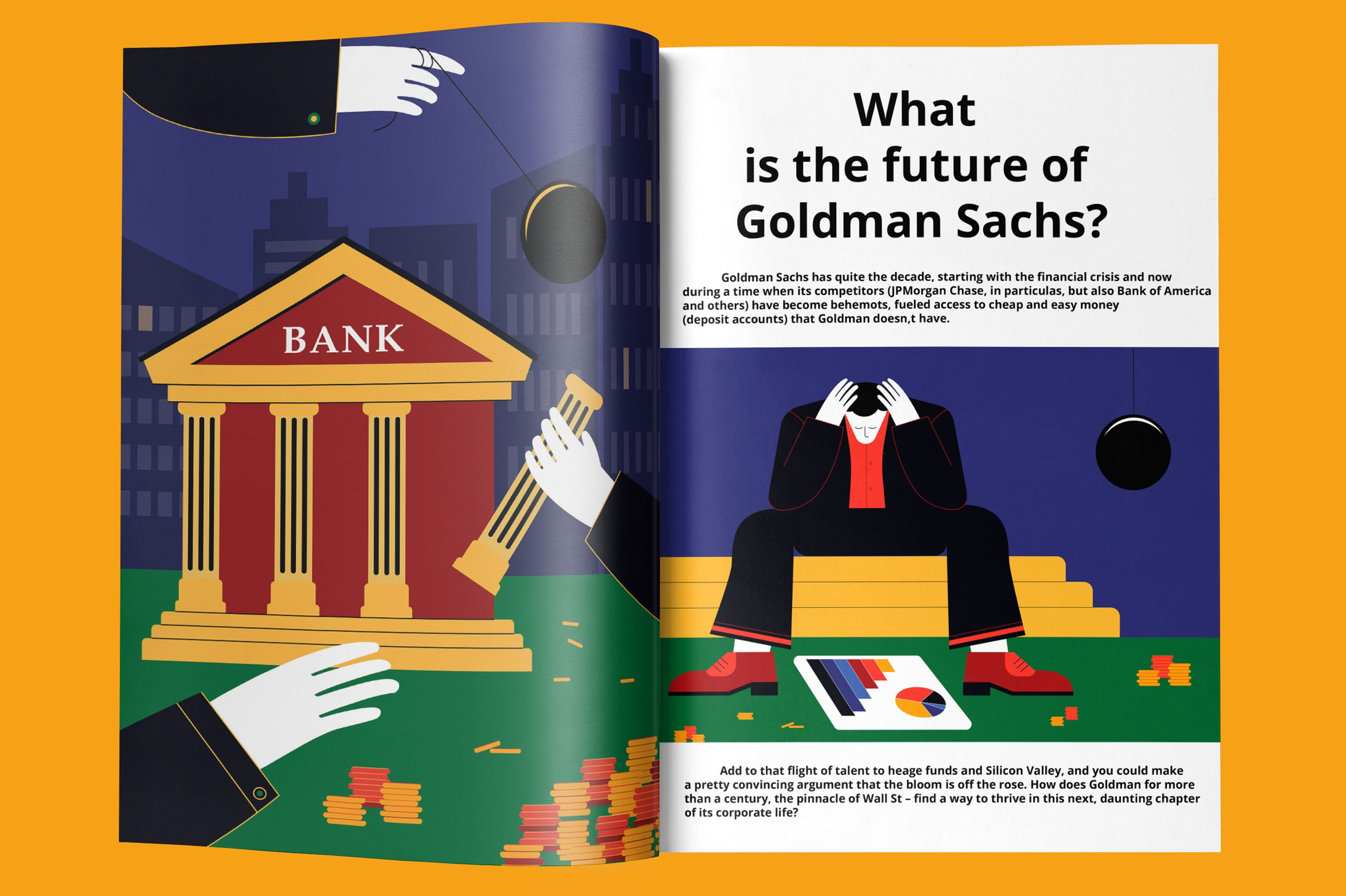 Иллюстрации для журнала. Олеся Бакулина, графический дизайнер, иллюстратор