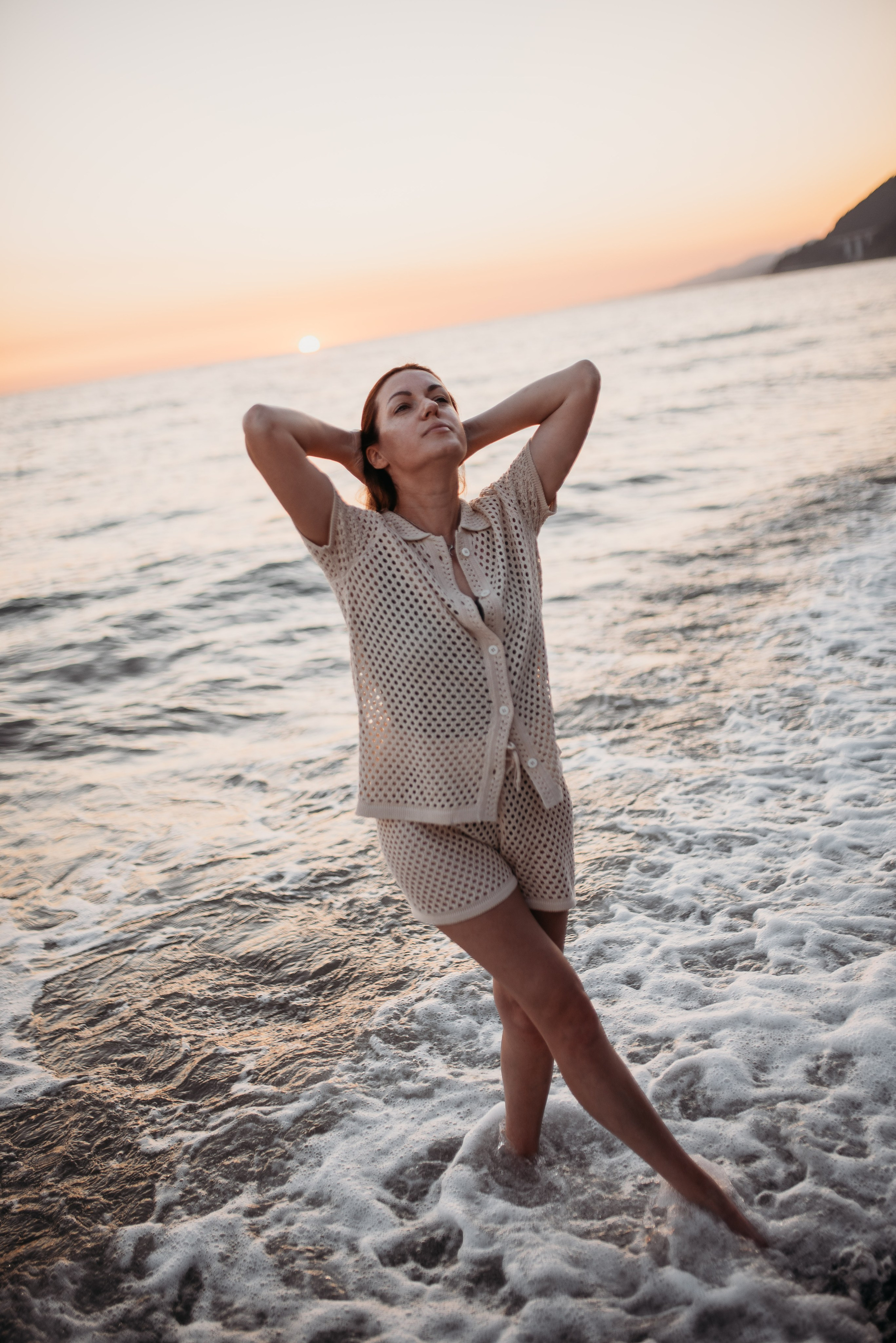 Женский портрет фотосессия в Сочи на берегу моря. Фотограф в Сочи — Маргарита Поганова