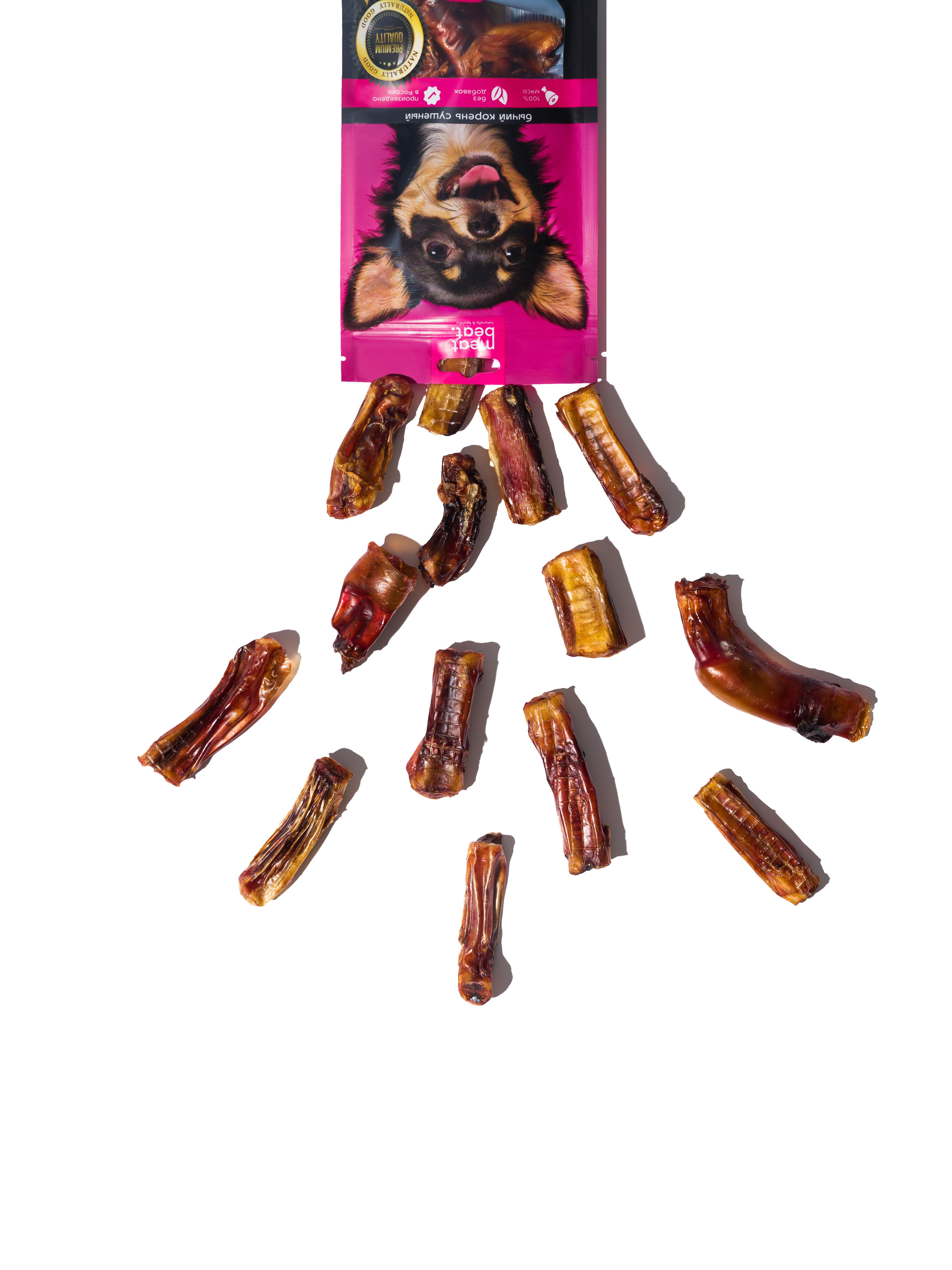 MEAT BEAT съемка лакомств для домашних питомцев. Студия рекламной и предметной съемки товаров WELKO Studio