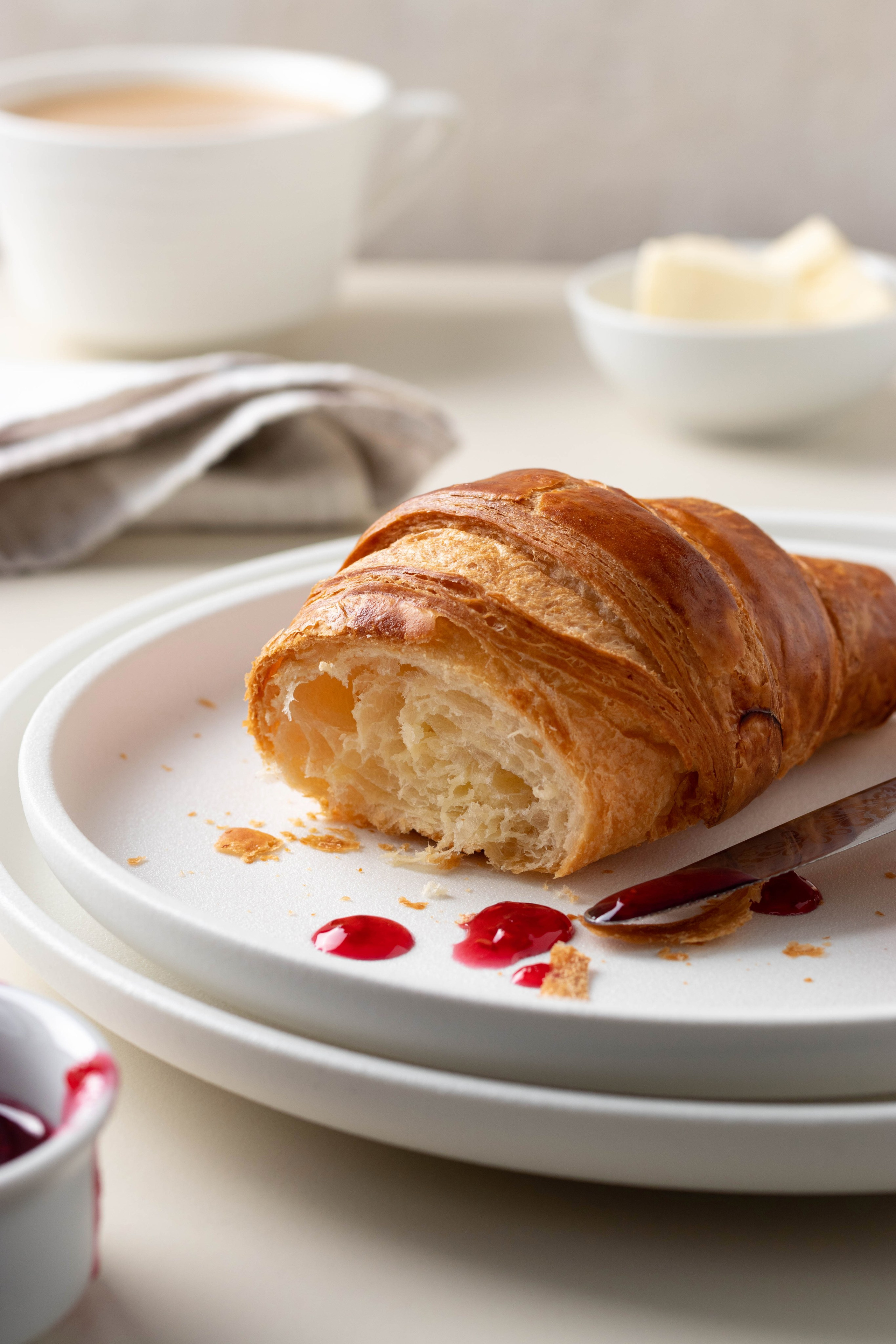 С круассанами. Ольга Кирсанова фуд-фотограф, фуд-стилист, Москва