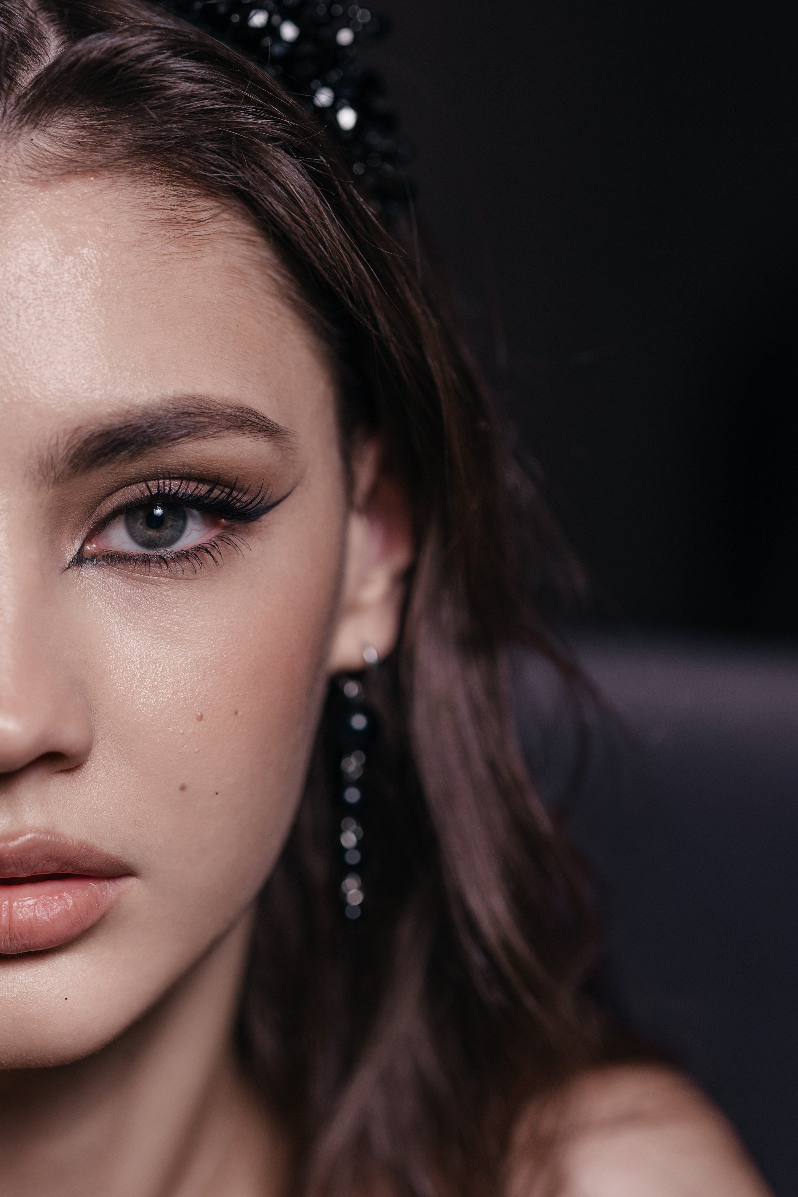 Черное платье. Фотограф Крохин Олег