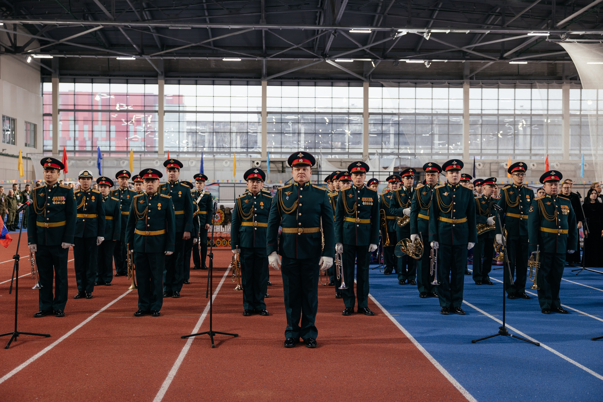 Манеж соревнования. Фотограф Крохин Олег