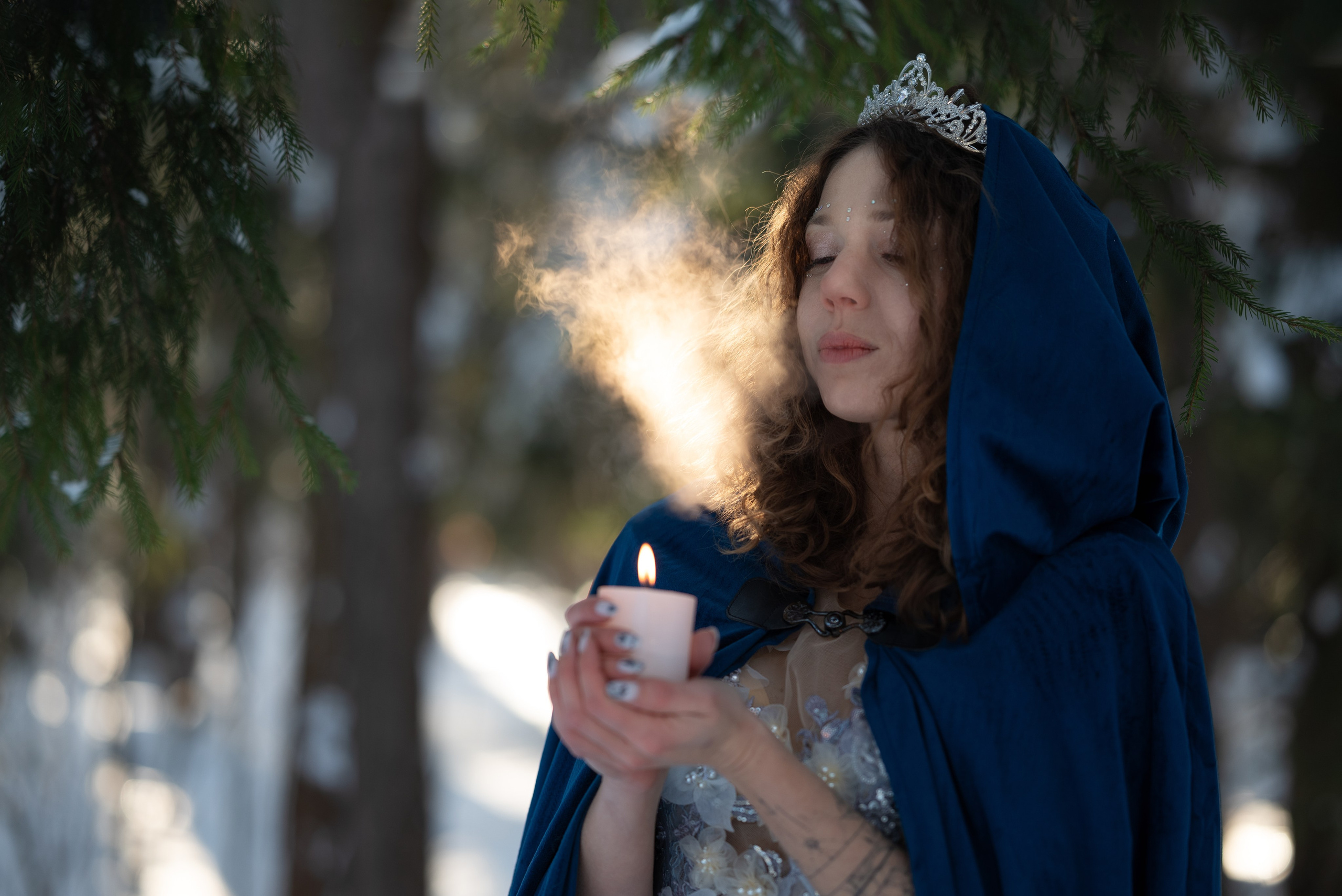 Марьяна. Зимняя фотосессия. Фотограф в Минске Дарья Кончакова