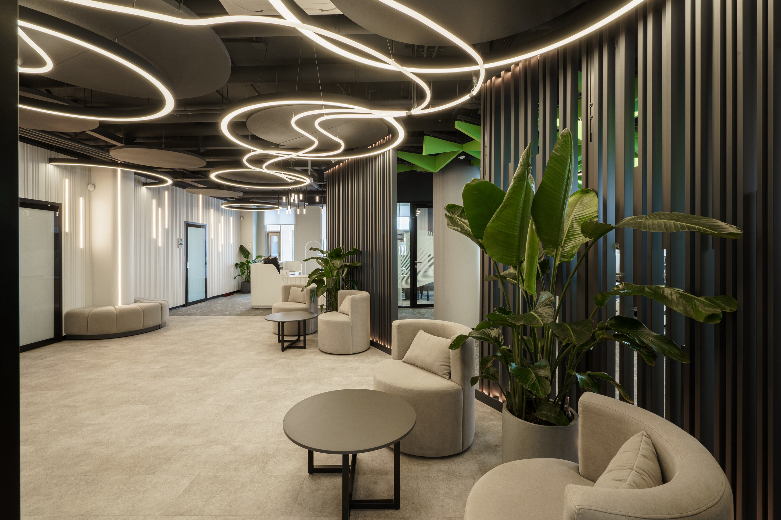 Интерьерная фотосъемка офиса Сбербанка, профессиональный фотограф в Архангельске