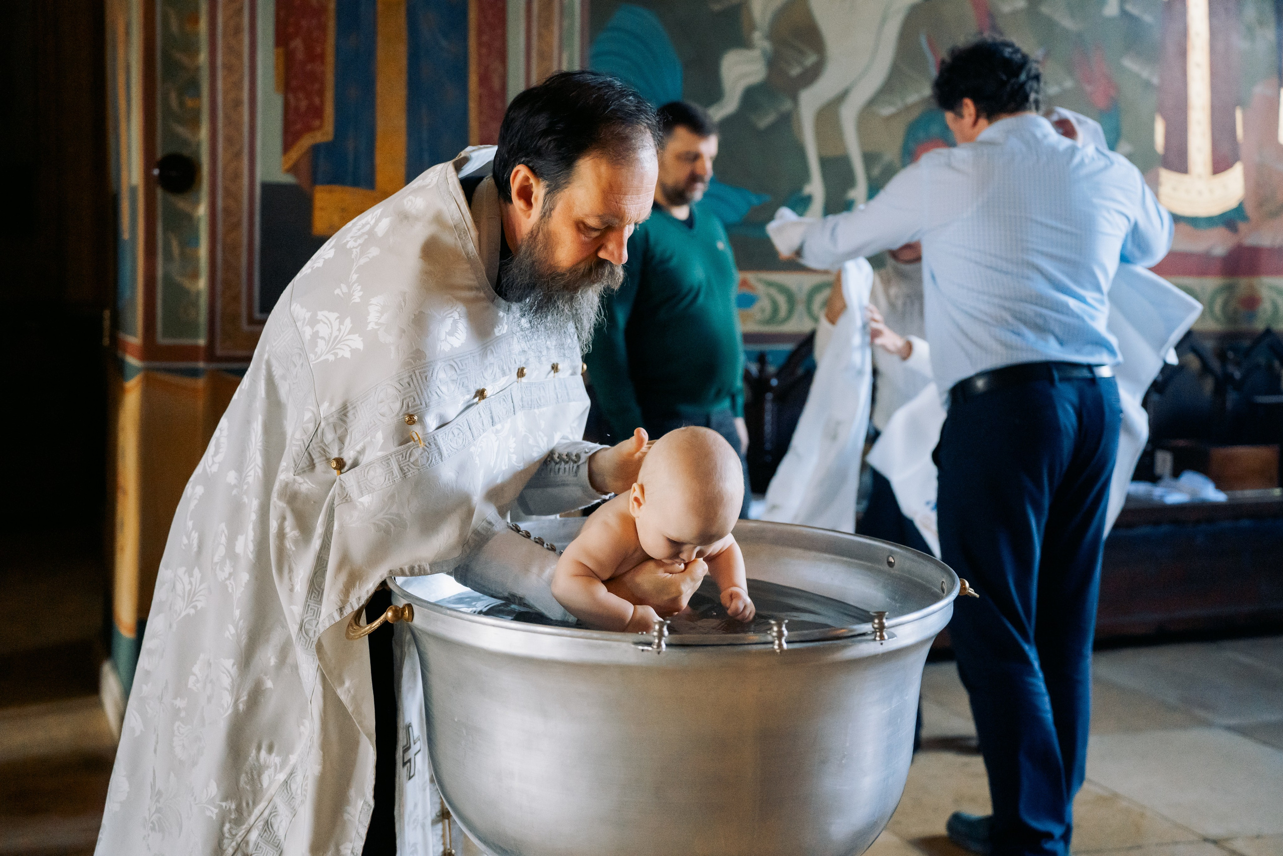 Крещение Мирона. Фотограф Казакова Анастасия
