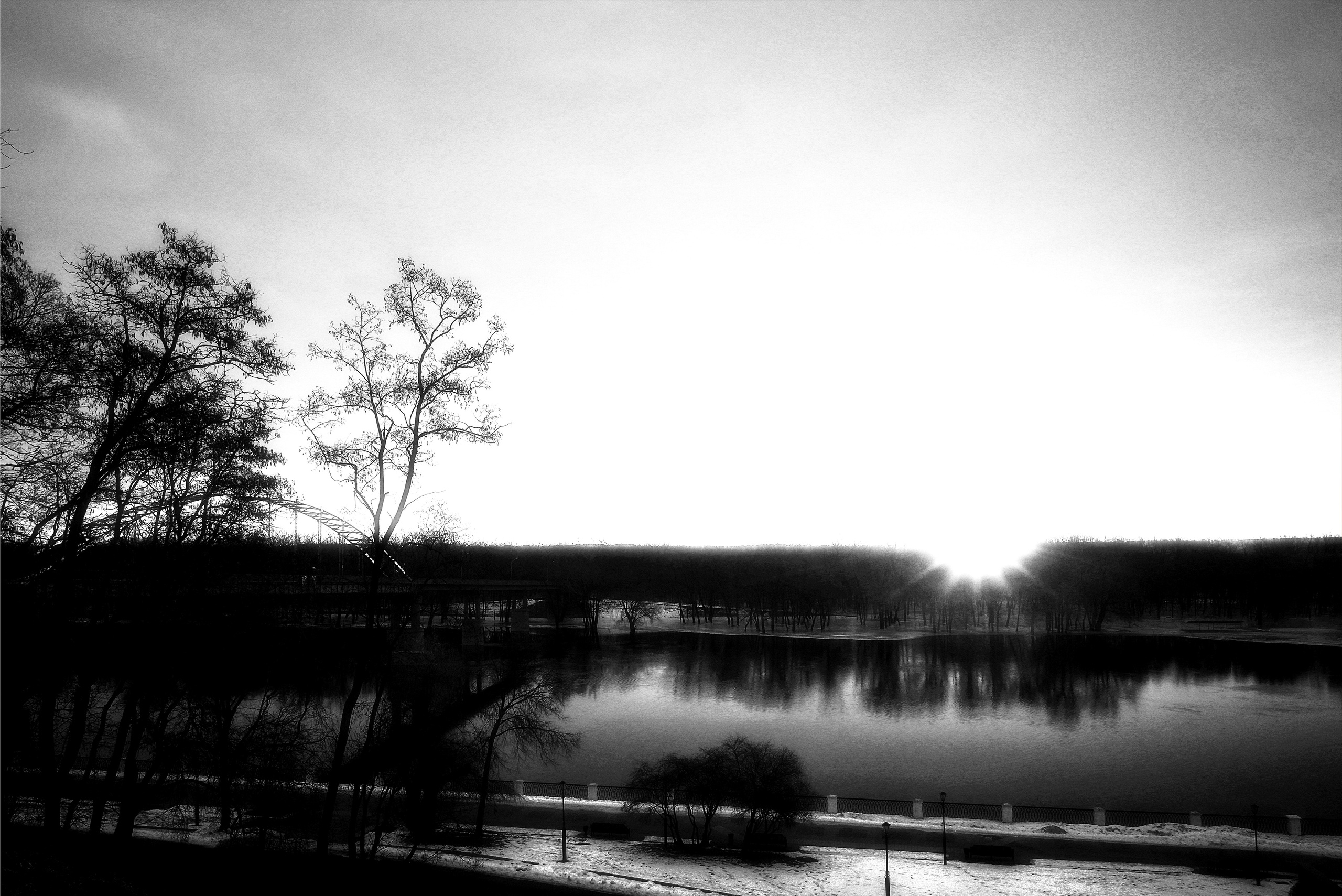 ЧБ  пейзажи (BnW landscape). Фотограф (photographer) Lischinski Vitaliy