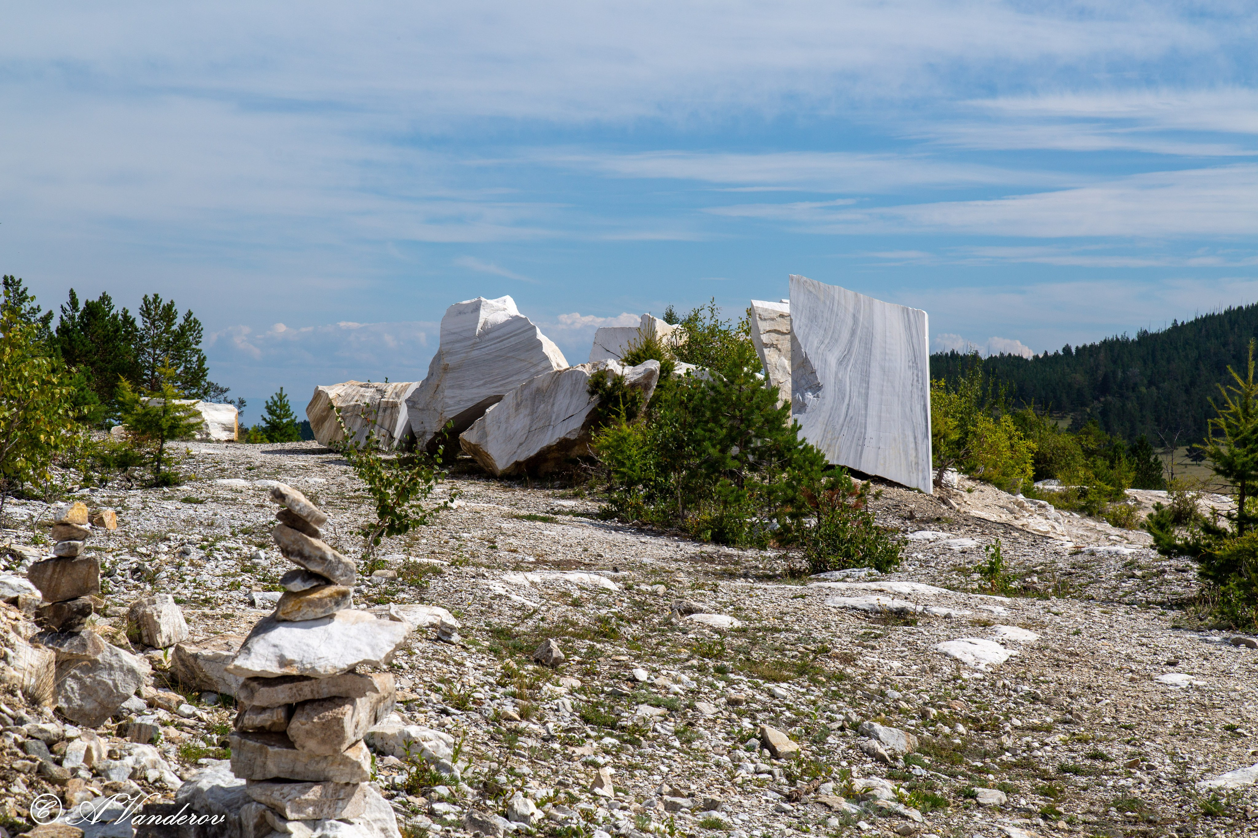 Мраморный карьер. Фотограф Омск | Александр Вандеров