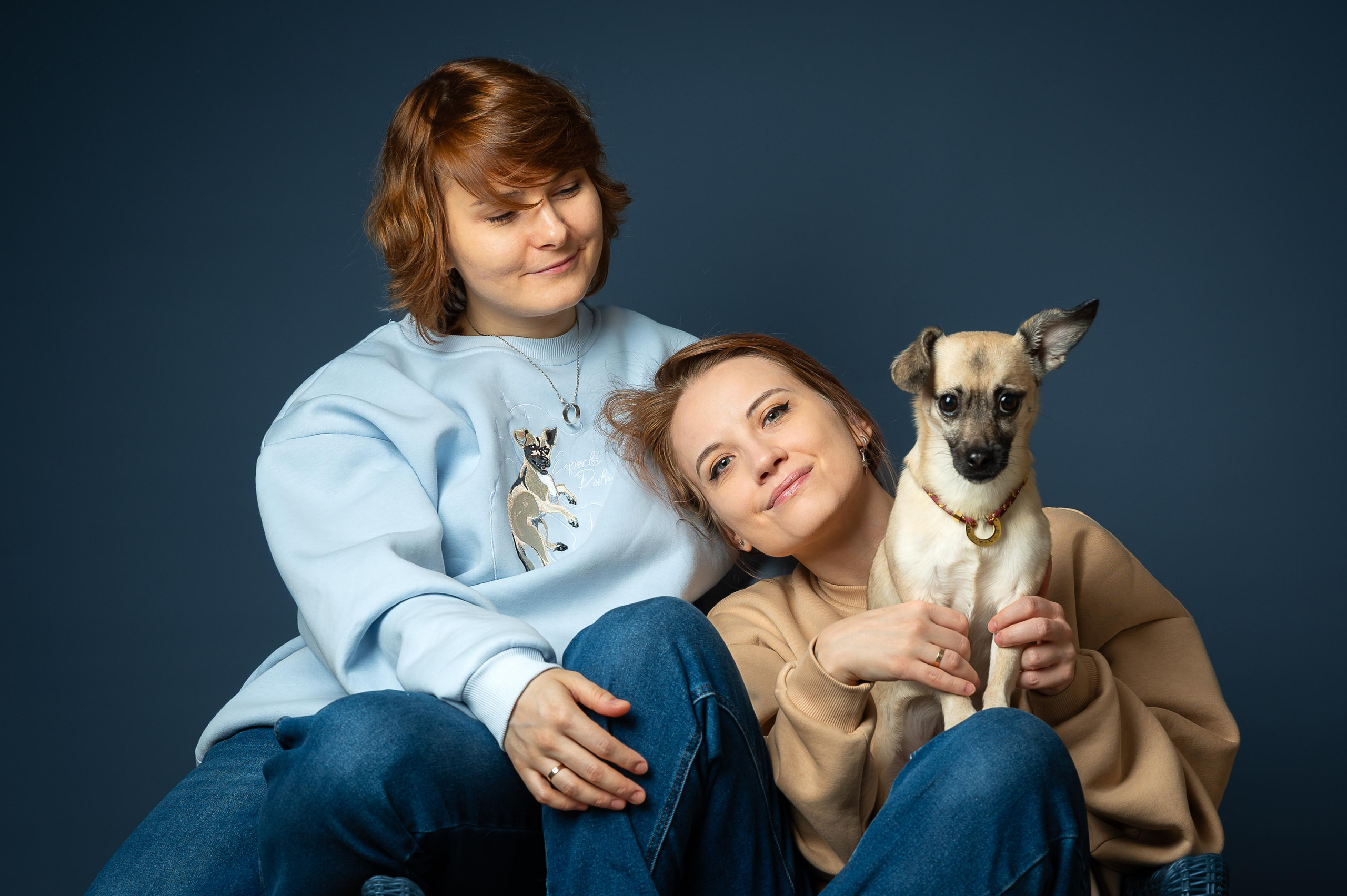 ФОТОСЕССИЯ В СТУДИИ КСЕНИЯ, АННА И ЧАРИТИ. Портретный фотограф в Москве Евгений Кемайкин