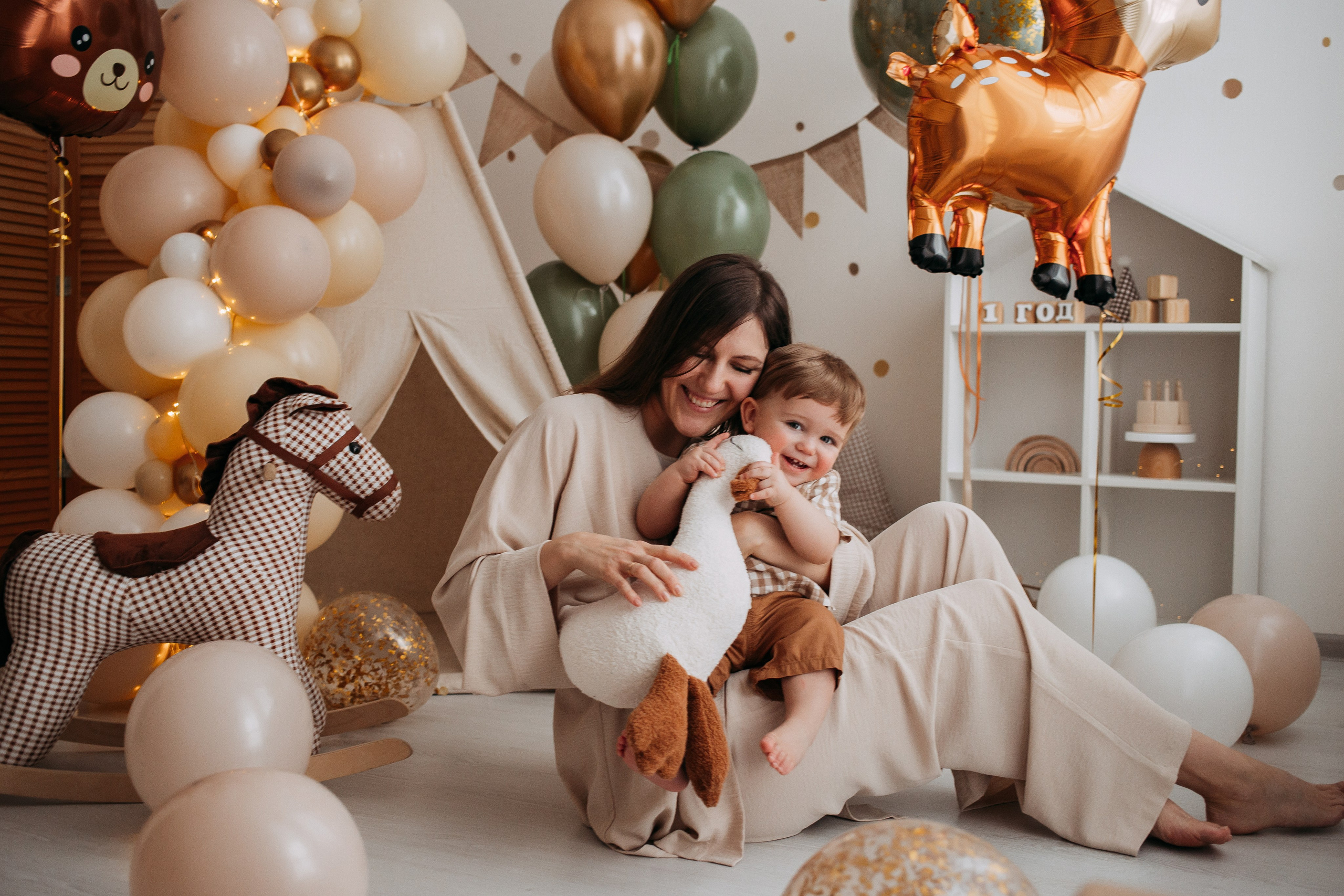 Тёмочке 1 год. Фотограф в Санкт-Петербурге Гарипова Валерия