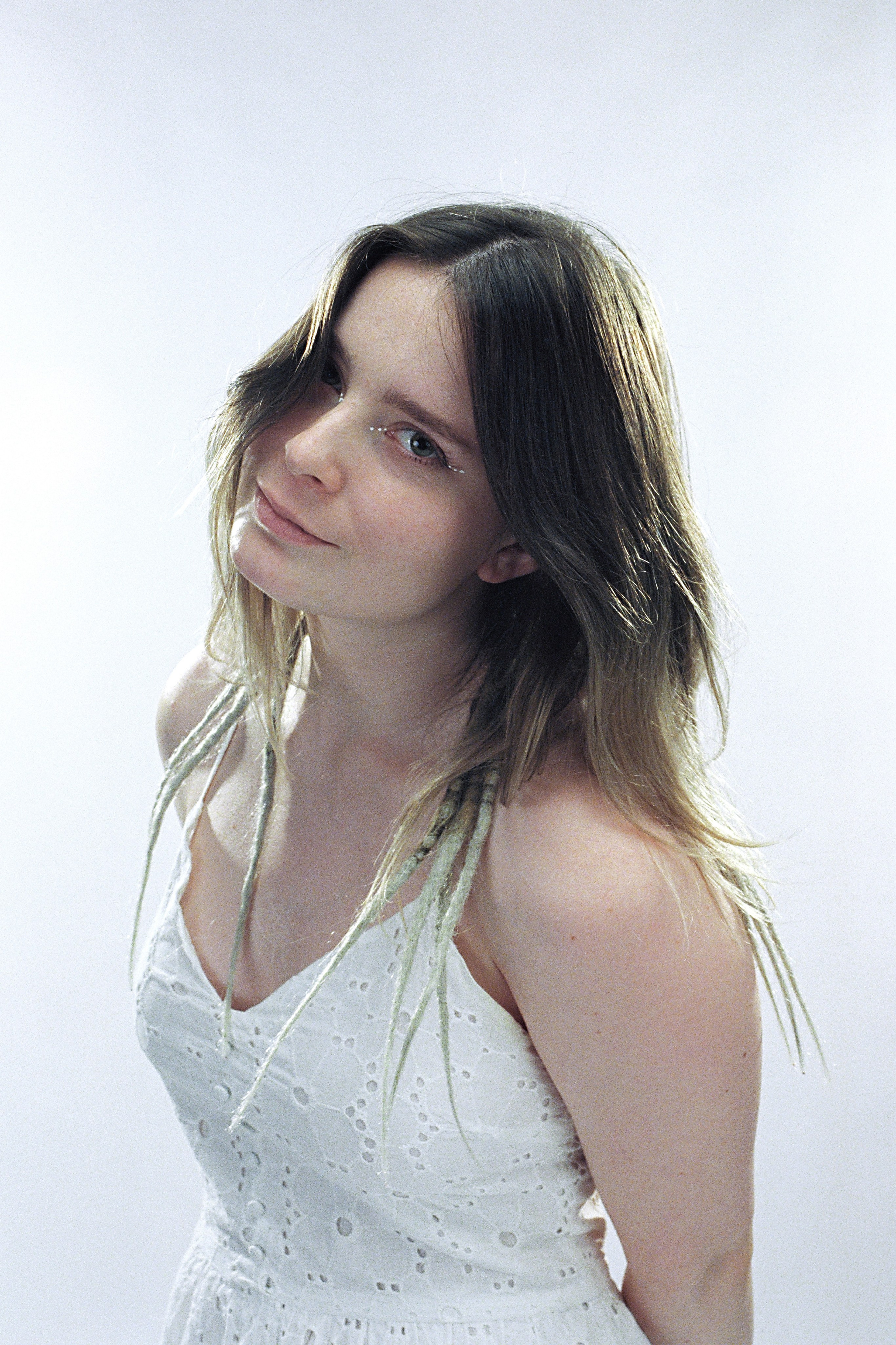 Наташа Видякина. White. Портретный фотограф в Санкт-Петербурге Александр Быстрицкий