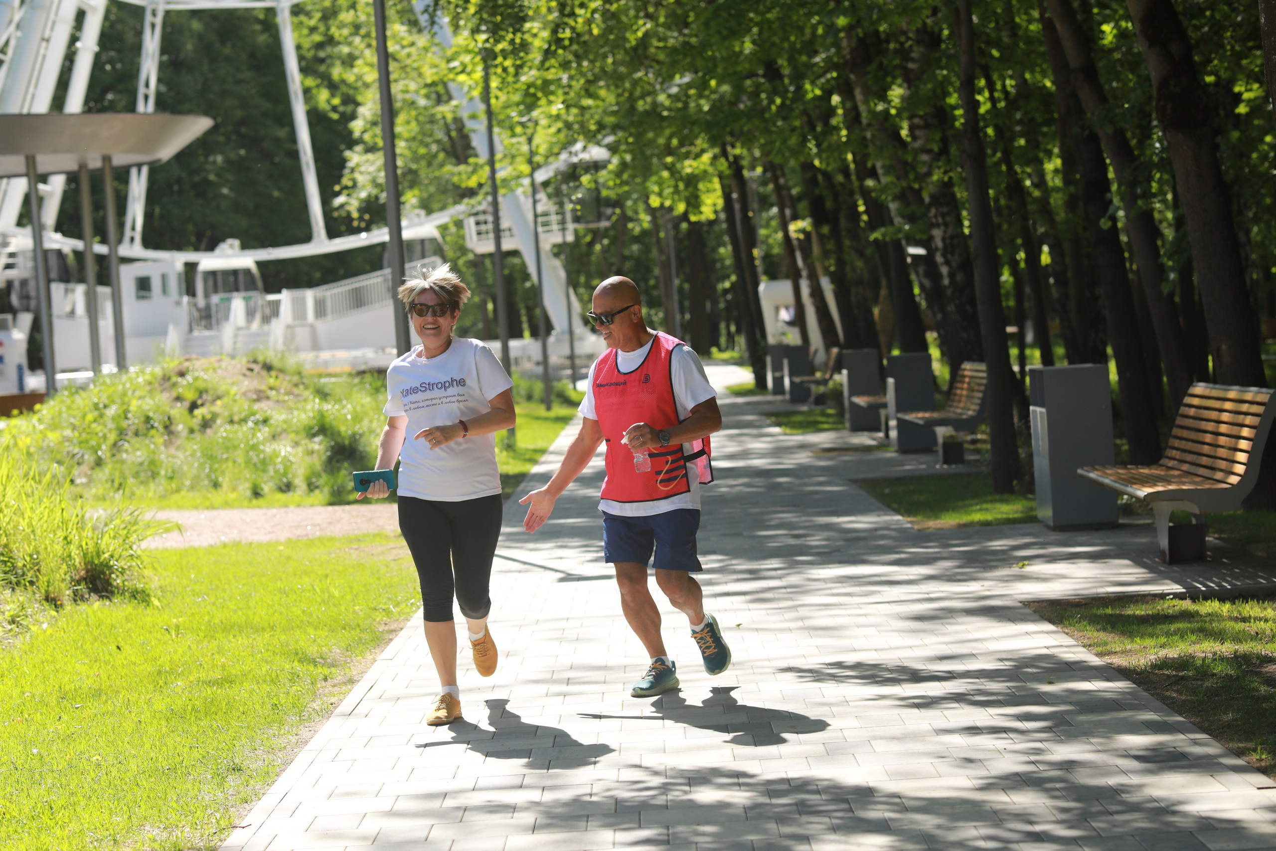 Французские гости на 5 вёрсты в Химках, 25.05.24 г. Фотограф Сергей Ловкий