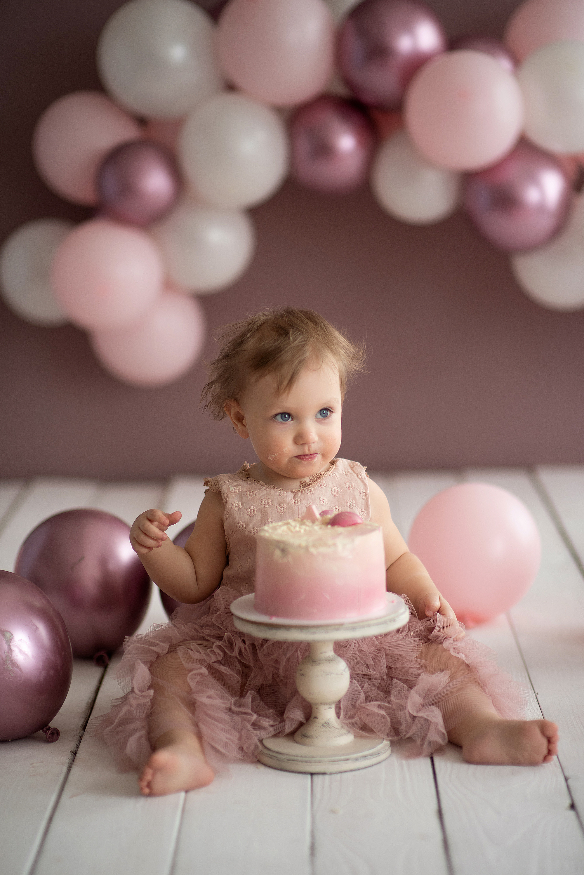 Торт для Дарины. Фотограф новорожденных Тверь Детский фотограф Тверь