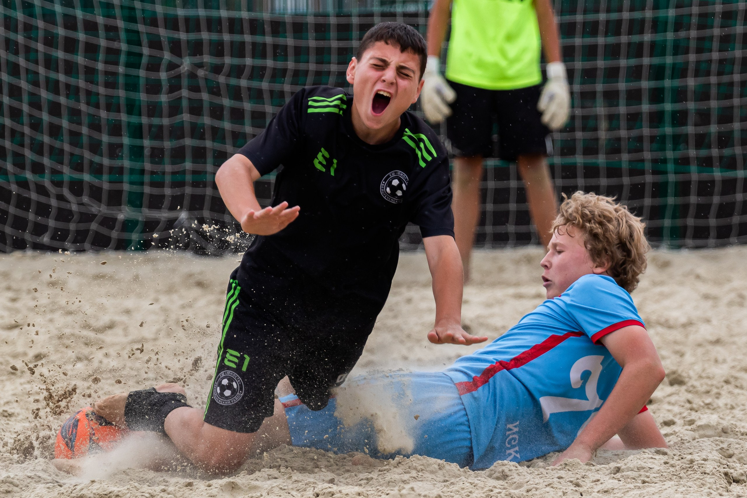 Первенство края по пляжному футболу. Фотограф из Краснодара Андрей Тукан