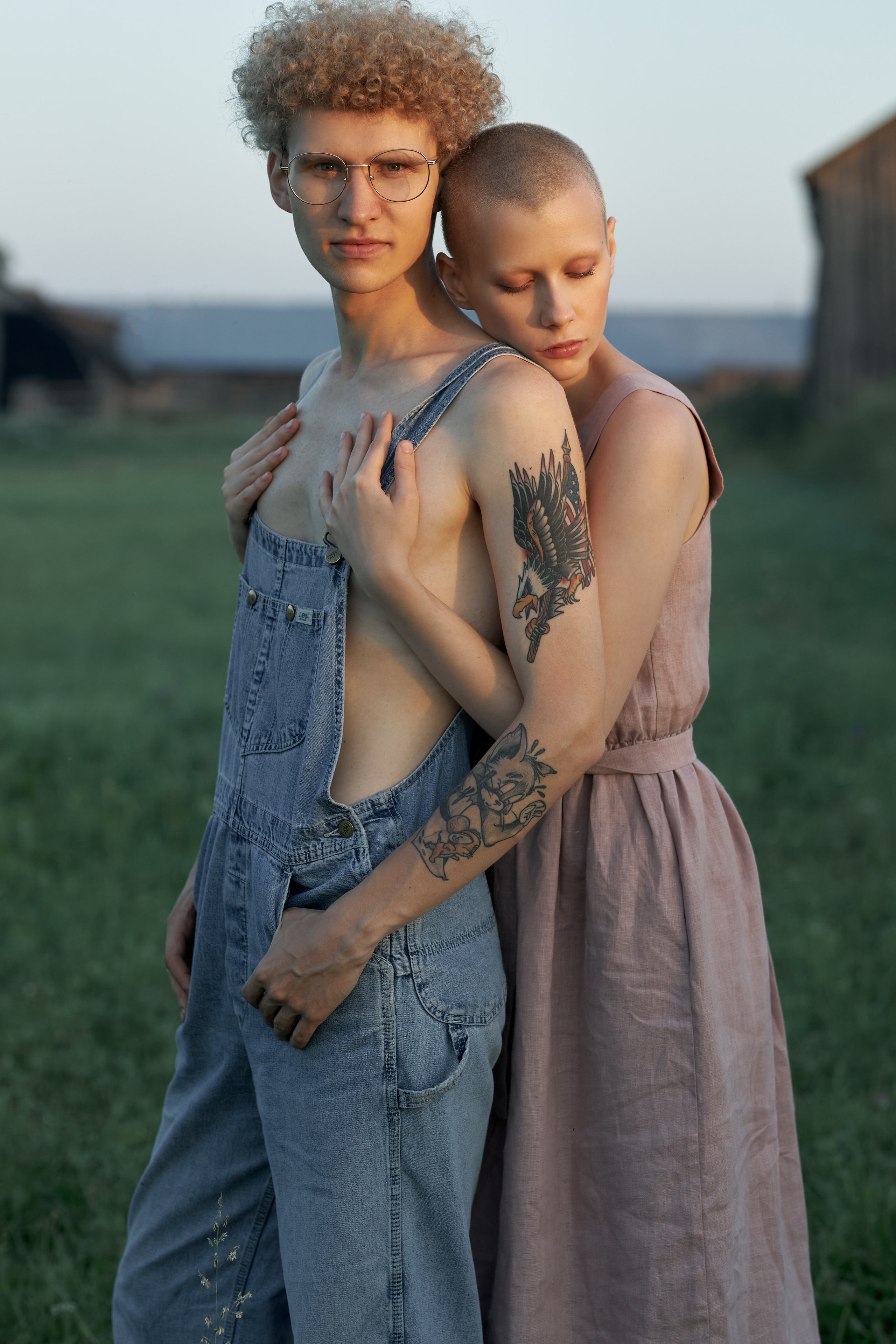 Рассвет на ферме. Фотосессия Киров. Александр Прозоров фотограф в Кирове