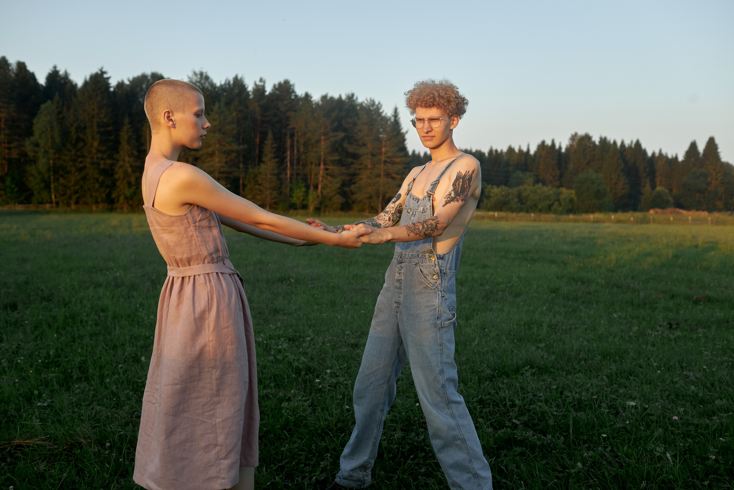 Рассвет на ферме. Фотосессия Киров. Александр Прозоров фотограф в Кирове